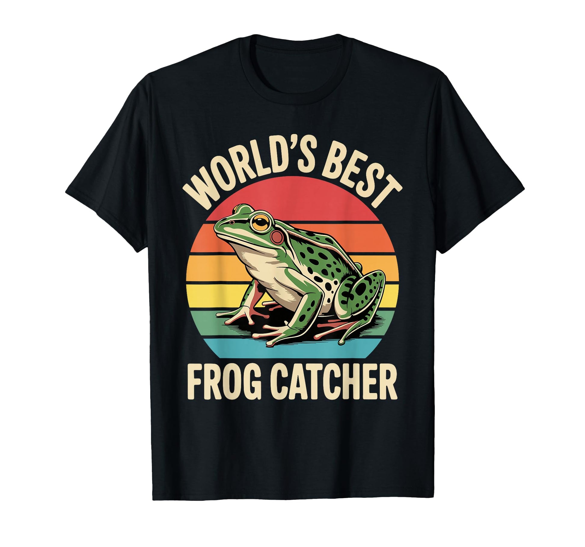 World Best Frog Catcher Funny Frog T-Shirt - Unique Graphic Unisex - T-Shirt, Sweatshirt, Hoodie