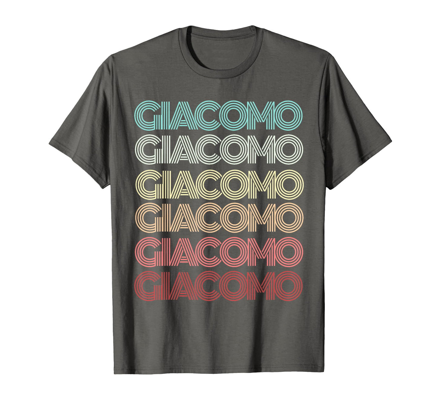 First Name Giacomo Italian Dad T-Shirt - Casual Everyday Wear Unisex - T-Shirt, Sweatshirt, Hoodie