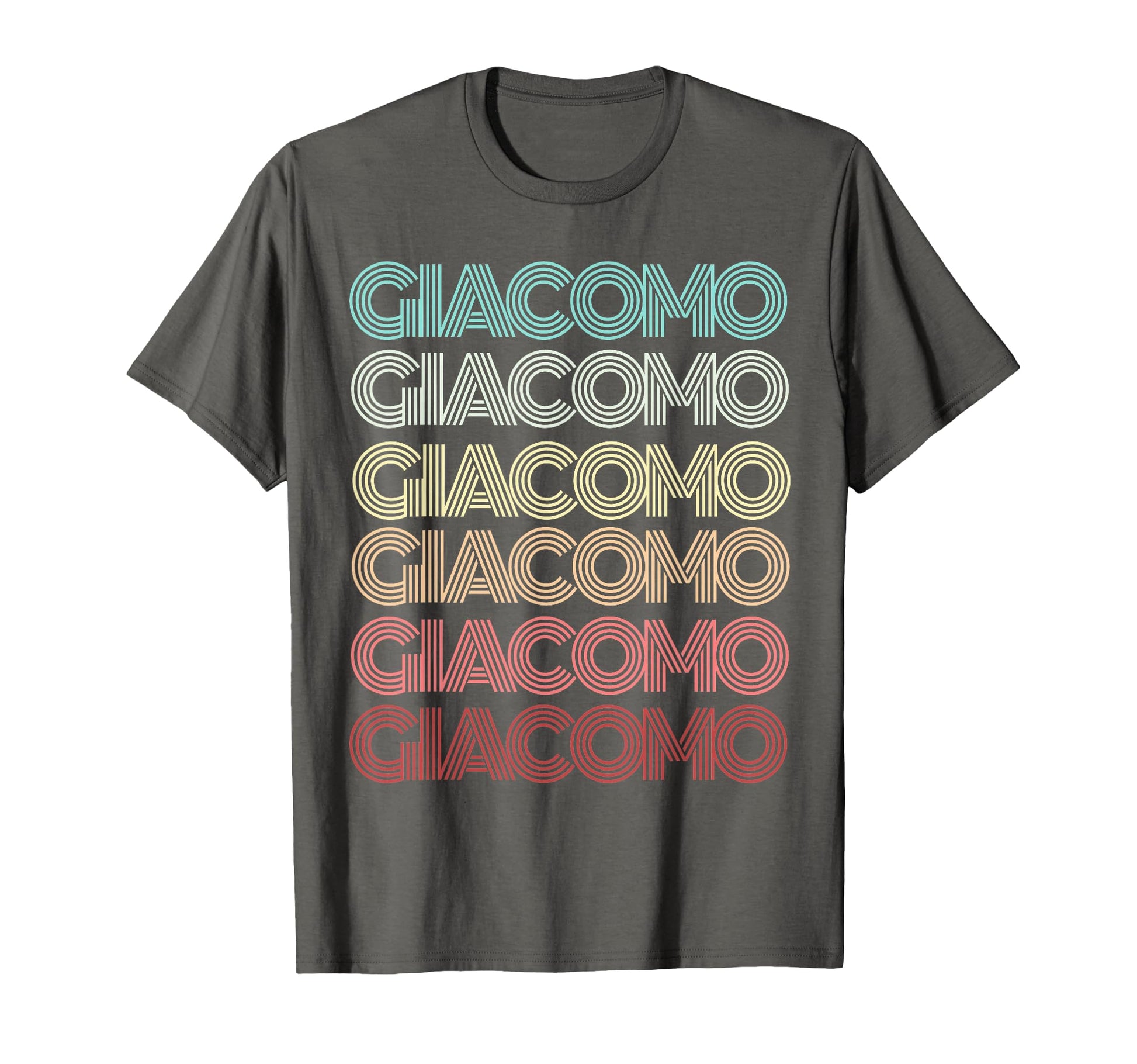 First Name Giacomo Italian Dad T-Shirt - Casual Everyday Wear Unisex - T-Shirt, Sweatshirt, Hoodie