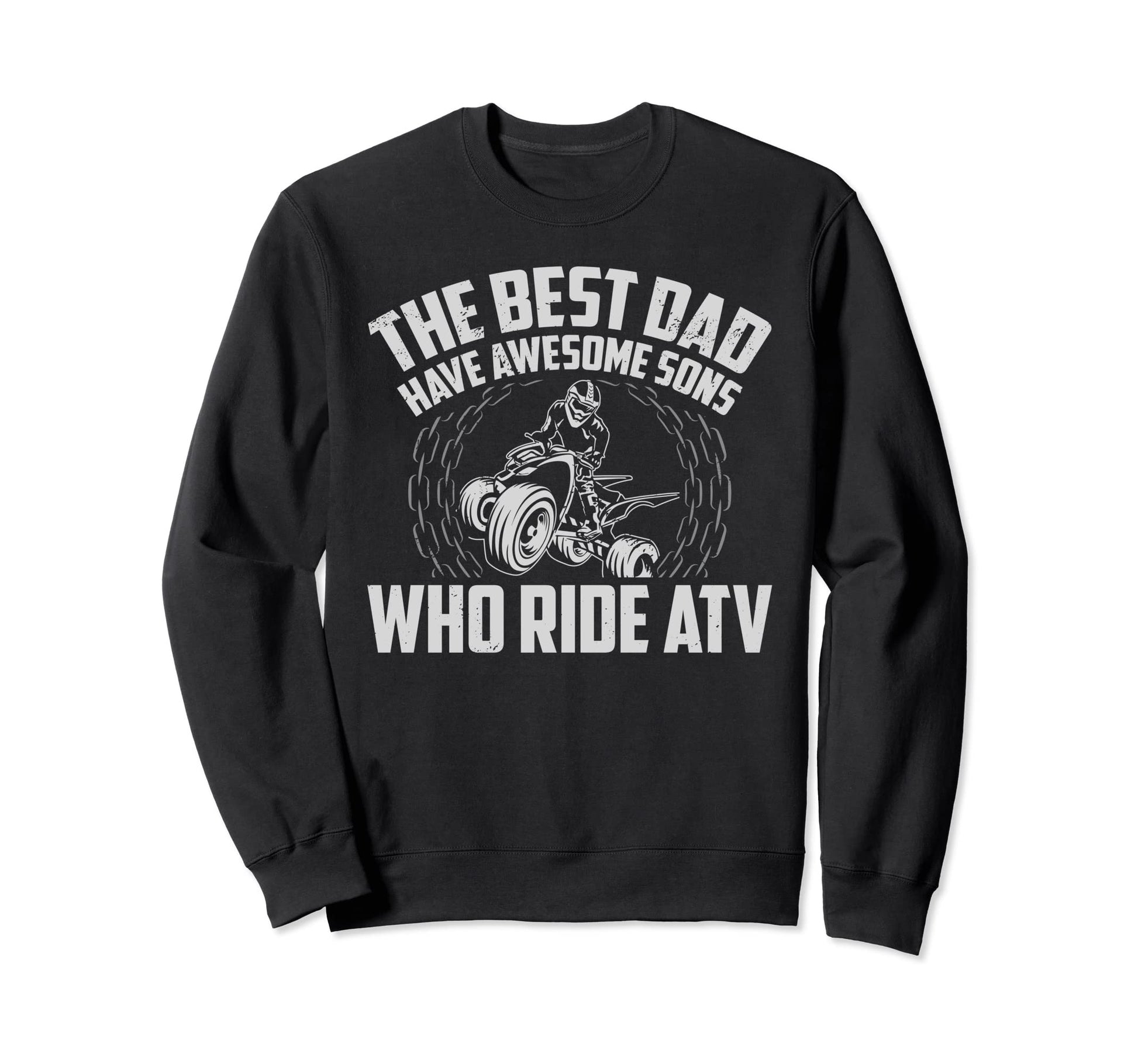 Best Quad Dad Atv Offroad Lover Sweatshirt - Aesthetic Graphic for Adults - T-Shirt, Sweatshirt, Hoodie