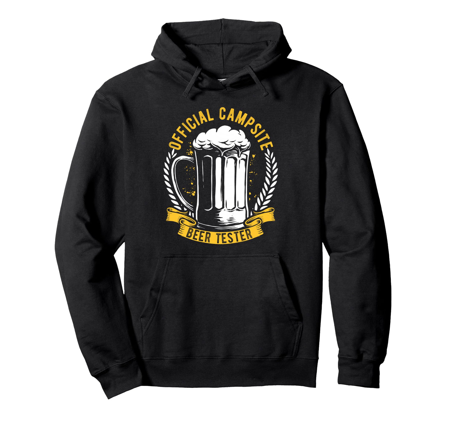Campsite Beer Tester Hoodie - Unique Graphic Men Women - T-Shirt, Sweatshirt, Hoodie