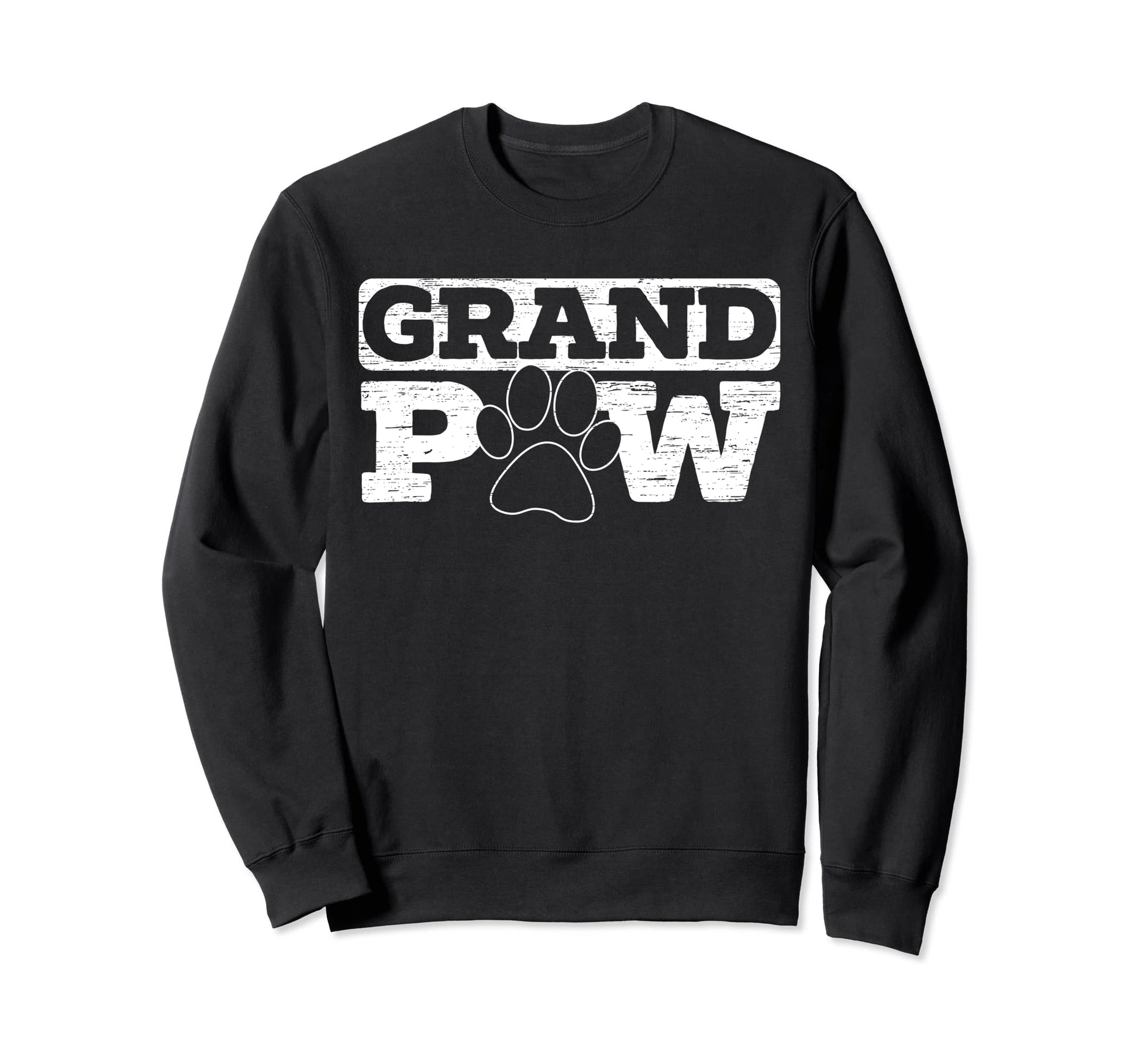 Grandpaw Dog Lover Grandfather Best Sweatshirt - Graphic Print for Adults - T-Shirt, Sweatshirt, Hoodie