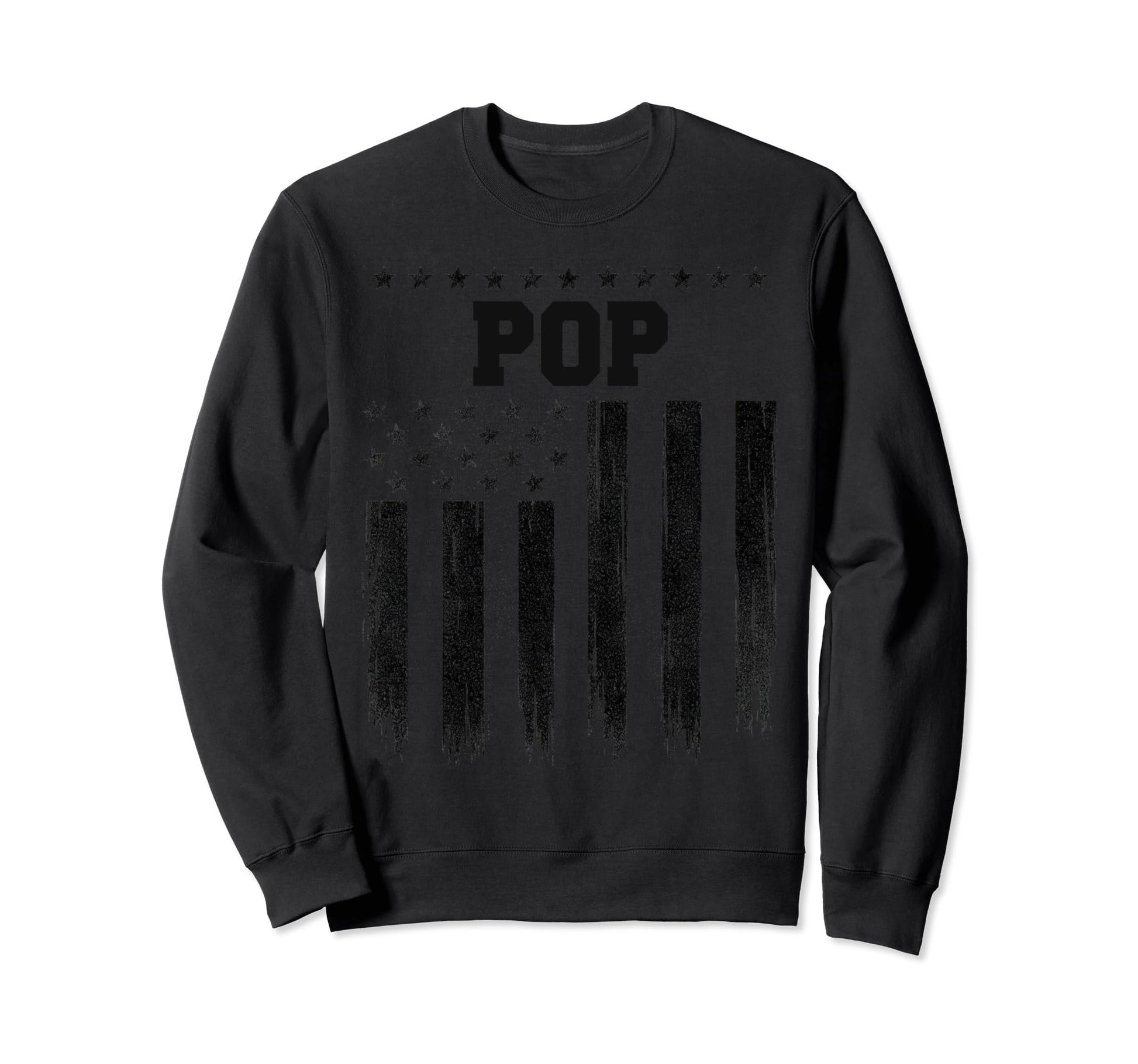 Distressed American Flag Patriotic Sweatshirt - Trendy Graphic Men Women - T-Shirt, Sweatshirt, Hoodie