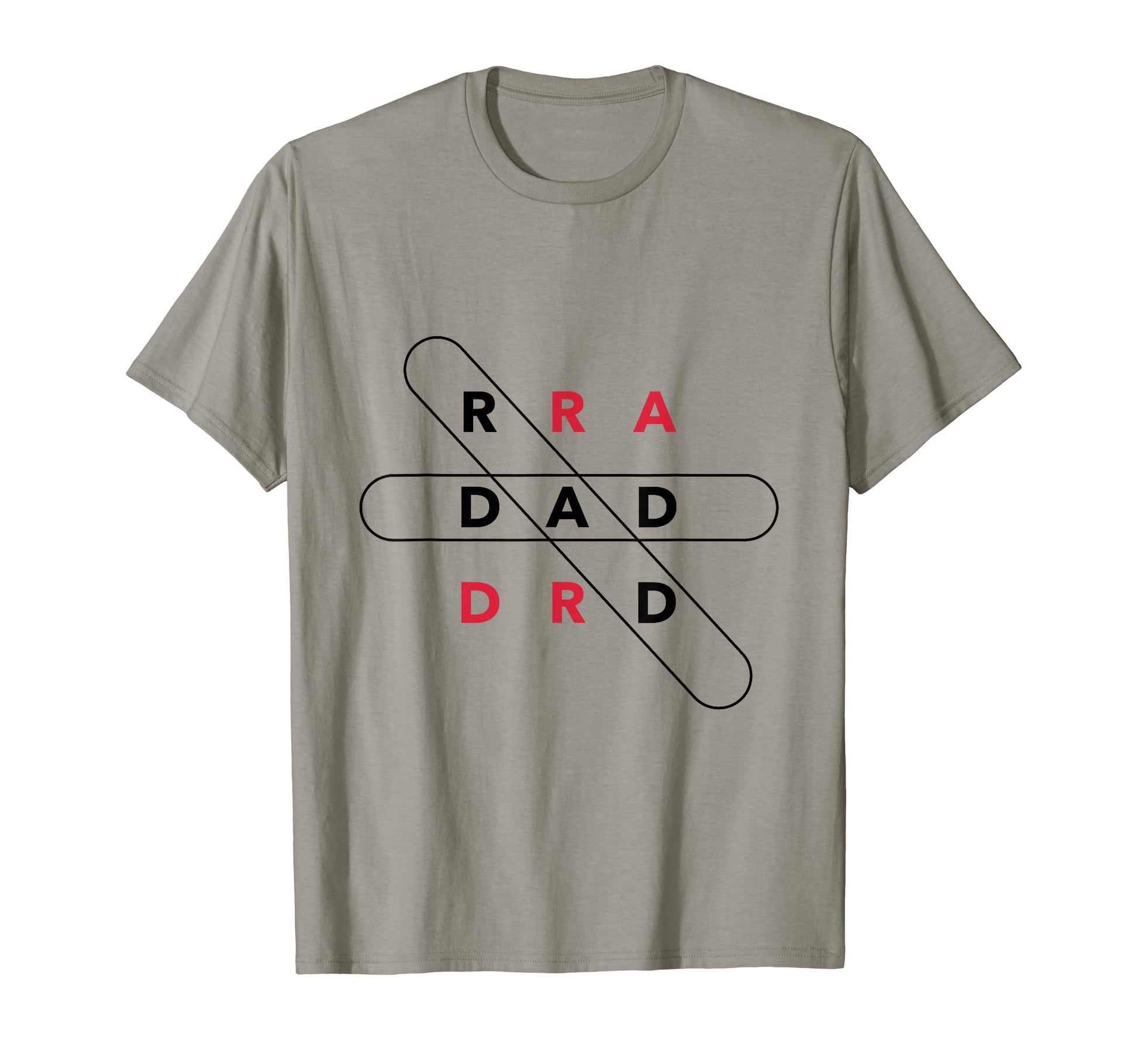 Rad Like Dad Fathers Day T-Shirt - Custom Art Print Unisex - T-Shirt, Sweatshirt, Hoodie