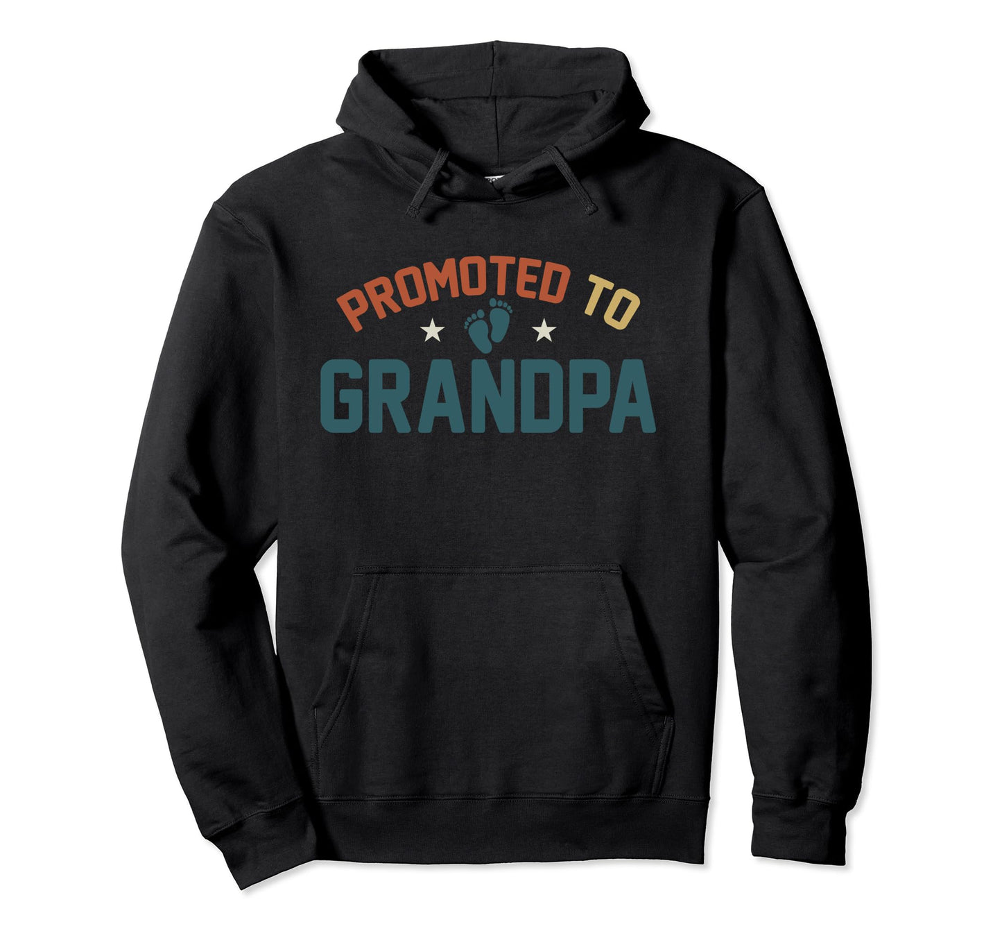 Promoted To Grandpa 2024 New Grandpa Hoodie - Casual Everyday Wear Unisex - T-Shirt, Sweatshirt, Hoodie