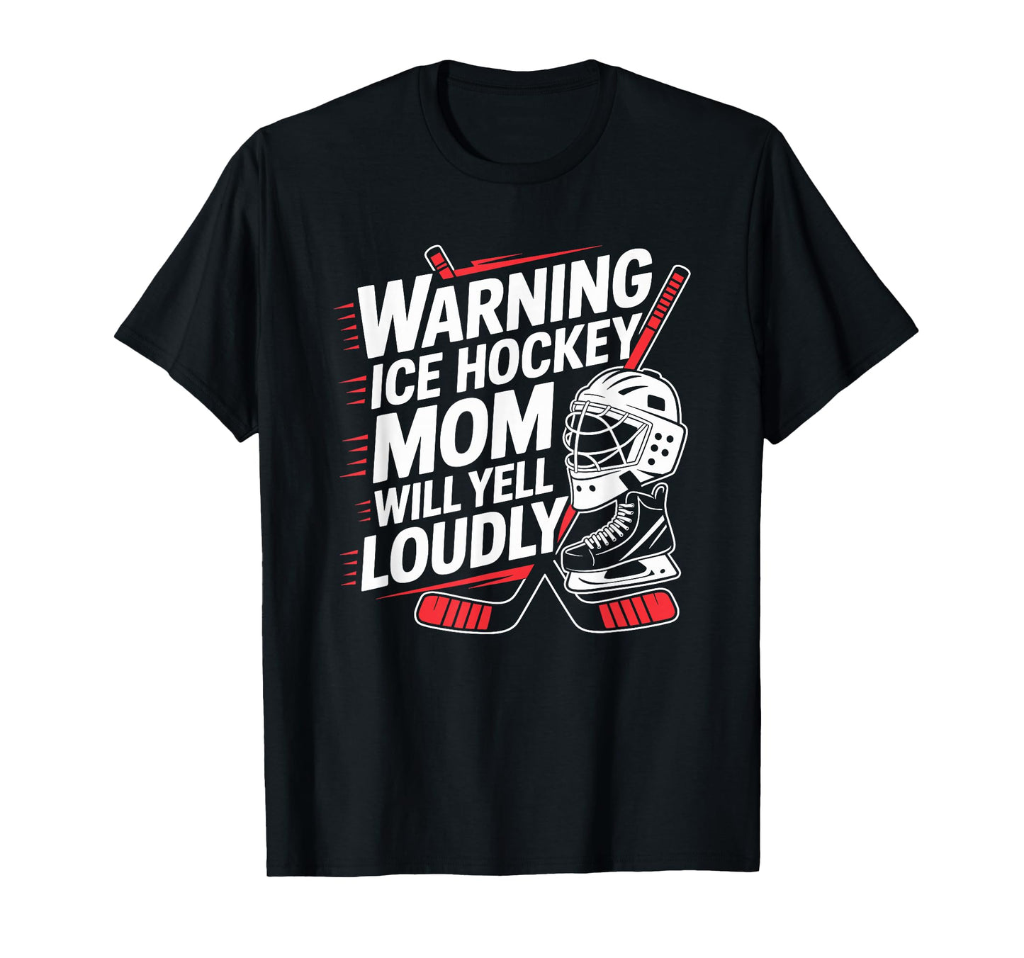 Ice Hoceky Mother Warning Ice Hockey T-Shirt - Streetwear Style Men Women - T-Shirt, Sweatshirt, Hoodie