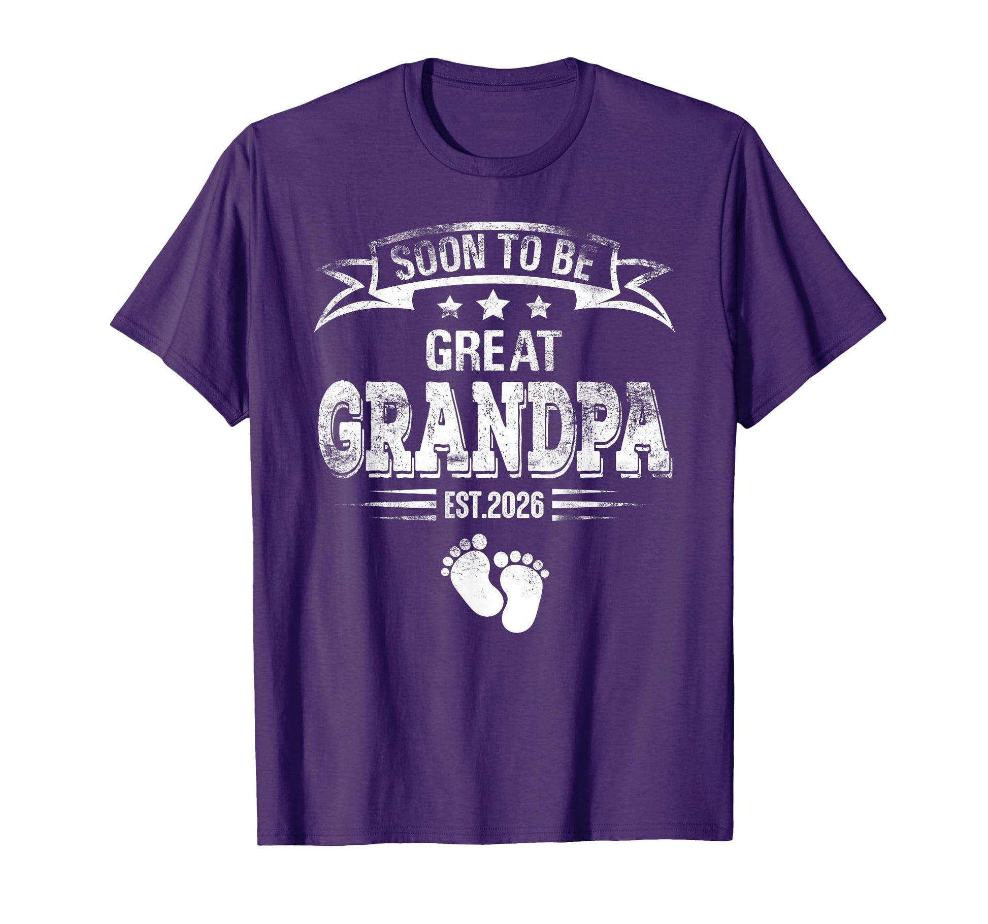 Soon To Be Great Grandpa Est 2026 T-Shirt - Novelty Apparel for Adults - T-Shirt, Sweatshirt, Hoodie