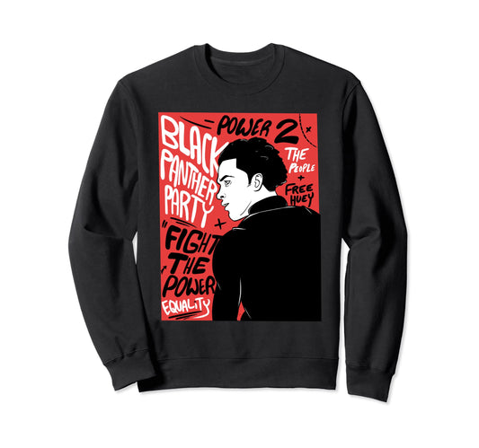 Black History Month Panther Power Sweatshirt - Minimalist Print for Adults - T-Shirt, Sweatshirt, Hoodie