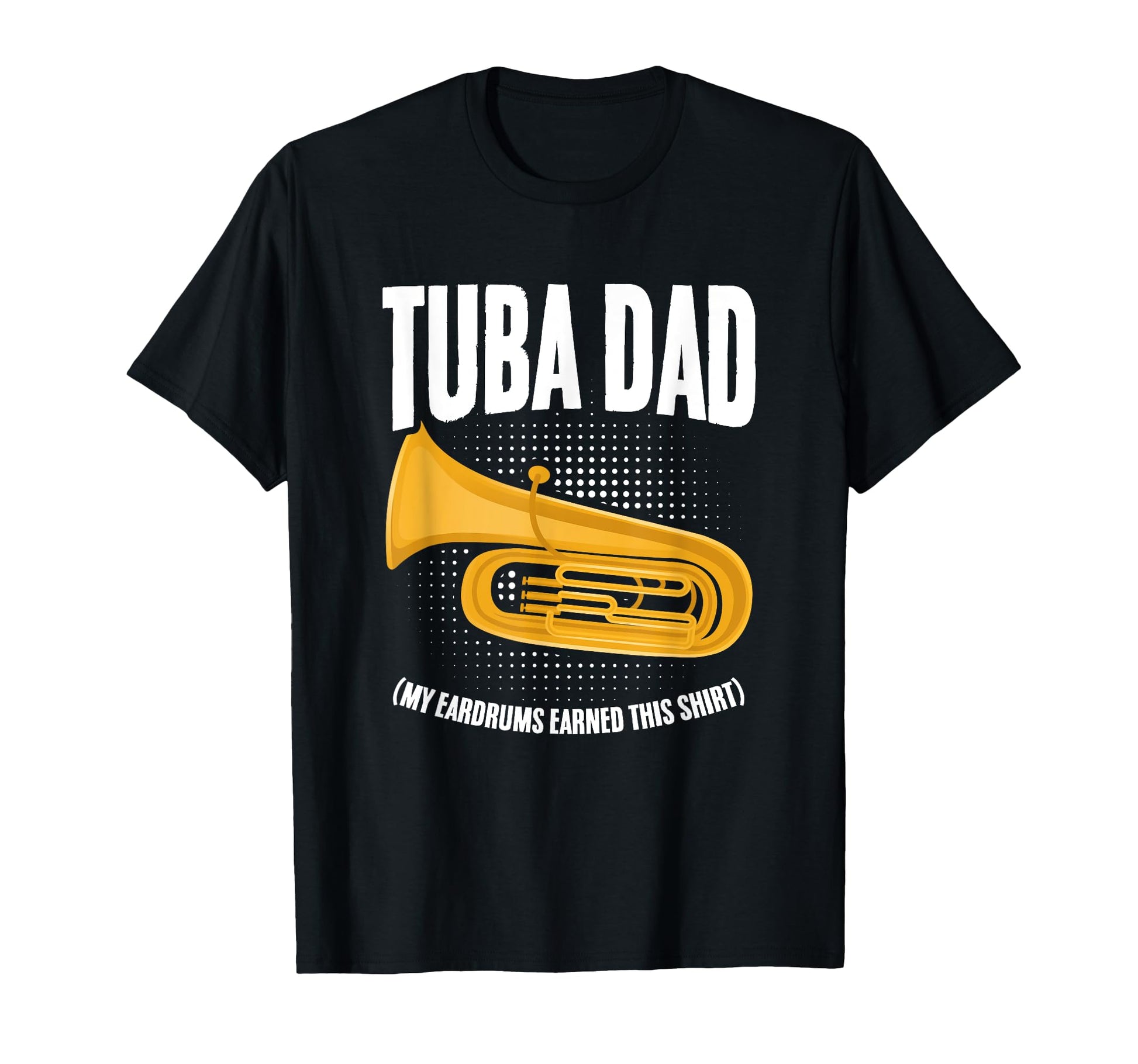 Tuba Dad Tubist Music Tuba Player T-Shirt - Graphic Print for Adults - T-Shirt, Sweatshirt, Hoodie