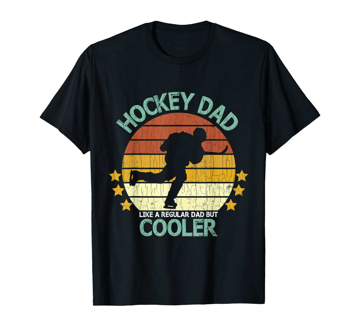 Ice Hockey Dad Funny Player Coach Winter T-Shirt - Unique Graphic Unisex - T-Shirt, Sweatshirt, Hoodie