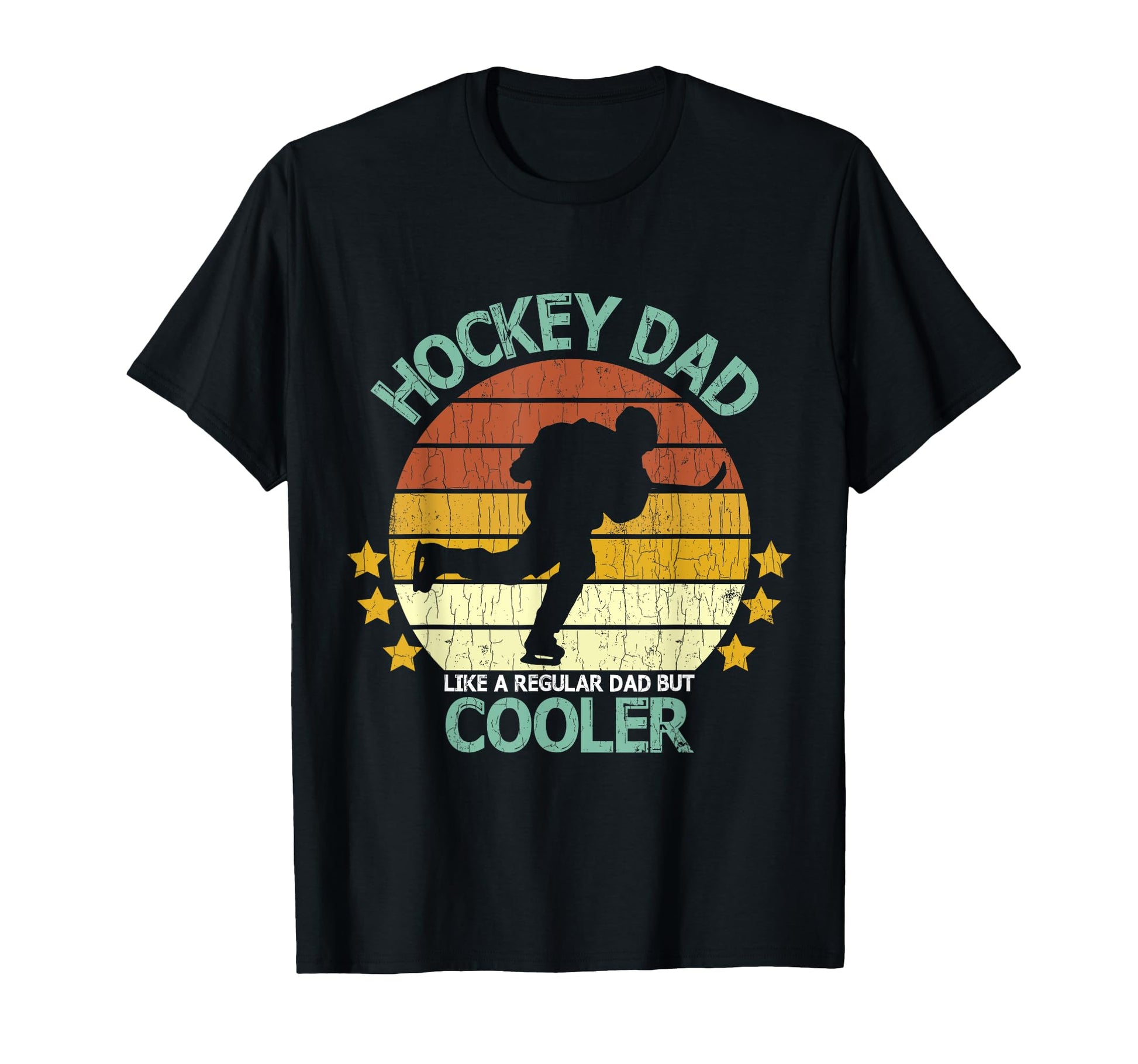 Ice Hockey Dad Funny Player Coach Winter T-Shirt - Unique Graphic Unisex - T-Shirt, Sweatshirt, Hoodie