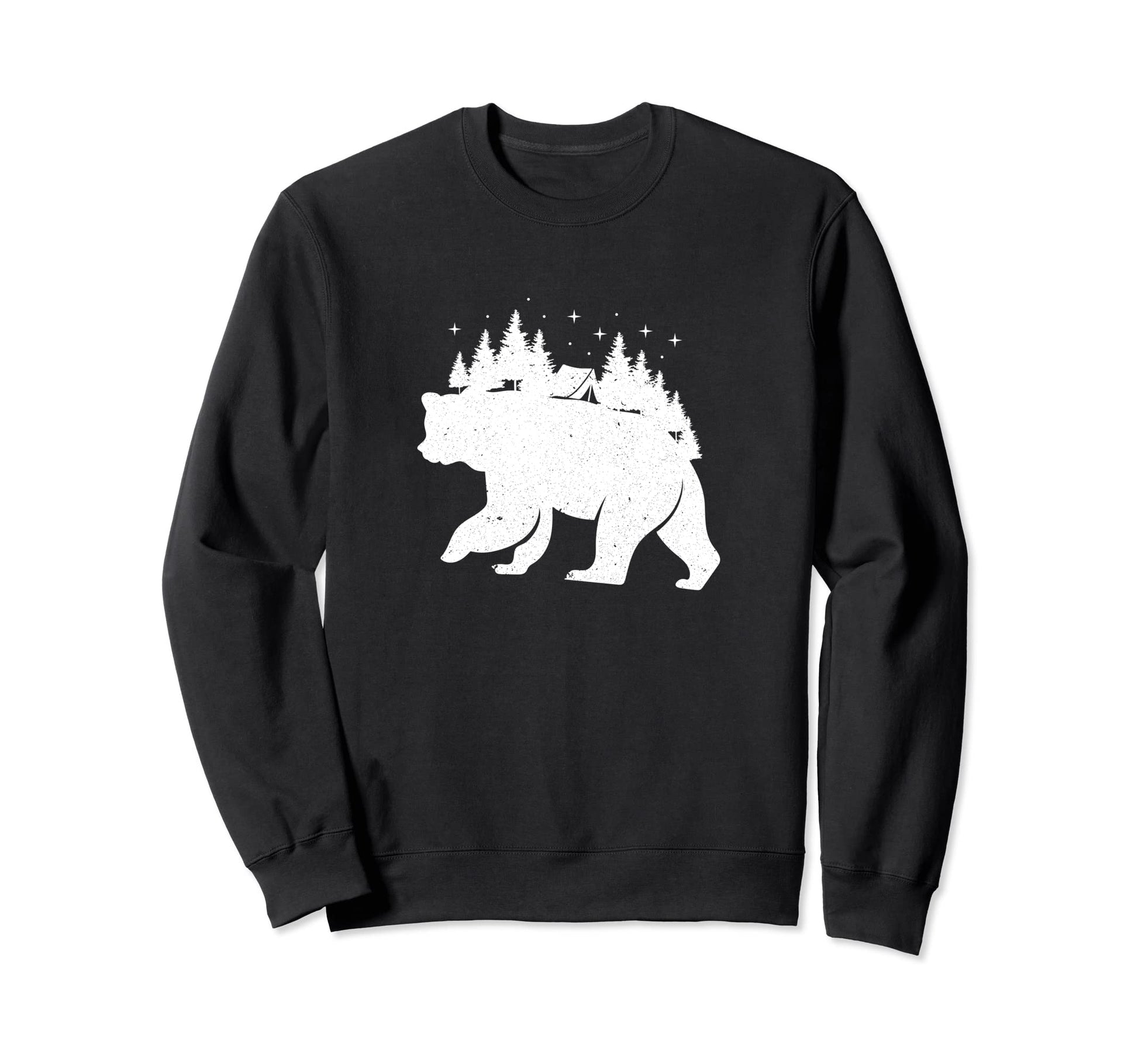 Hiking Nature Wildlife Grizzly Bear Sweatshirt - Novelty Apparel Men Women - T-Shirt, Sweatshirt, Hoodie