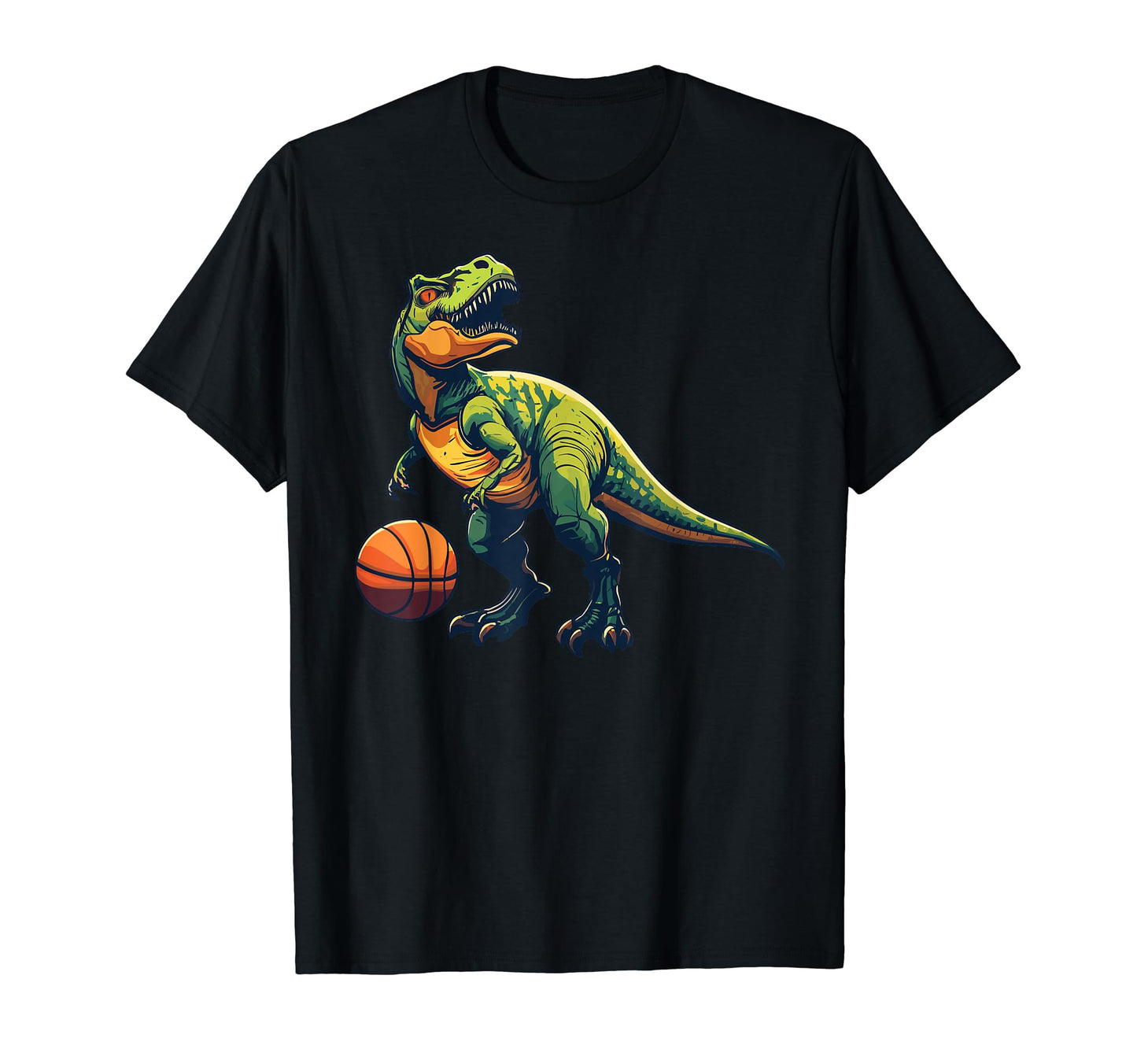 Basketball Dinosaur Trex Dad Team Free T-Shirt - Minimalist Print Unisex - T-Shirt, Sweatshirt, Hoodie