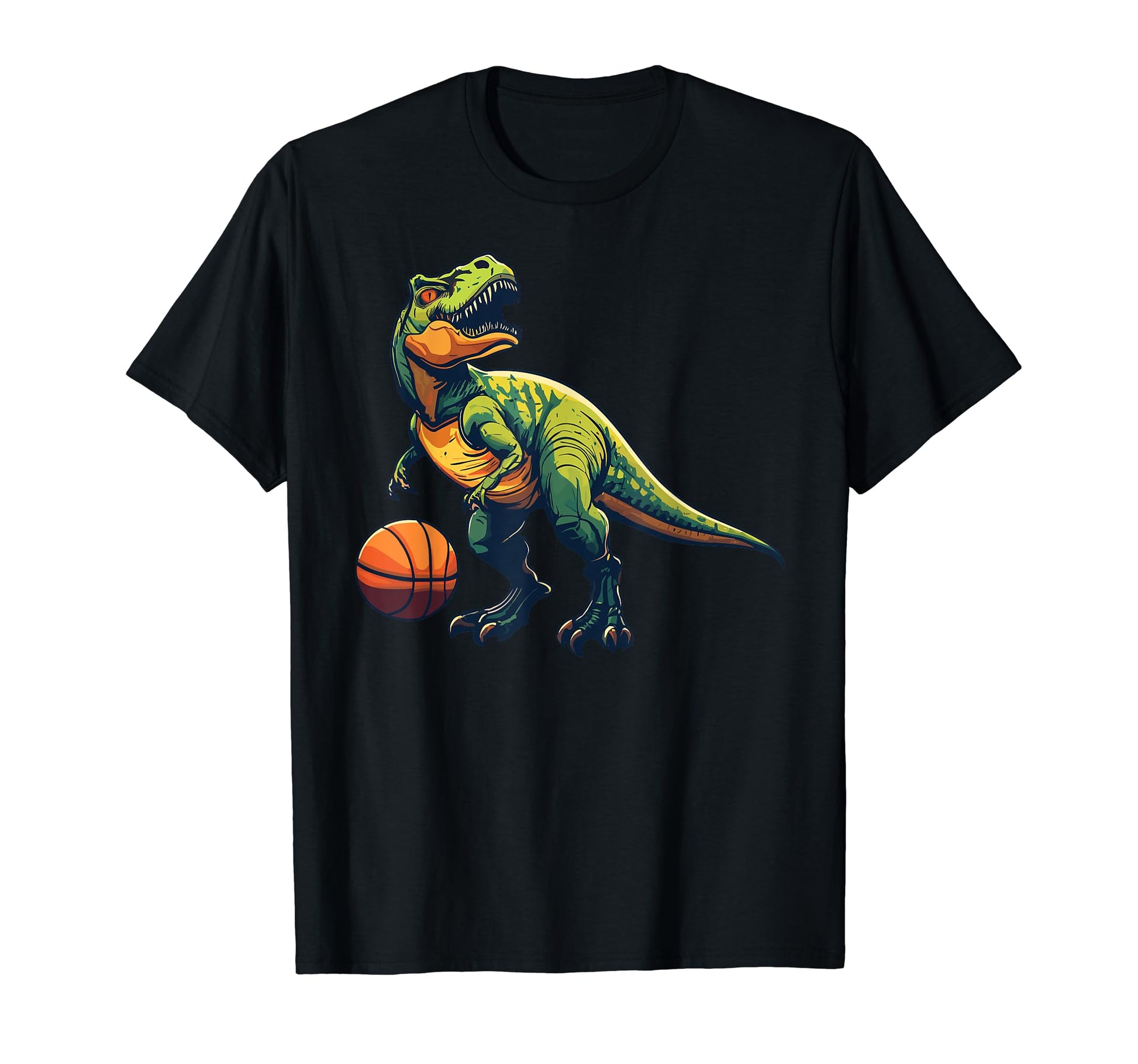 Basketball Dinosaur Trex Dad Team Free T-Shirt - Minimalist Print Unisex - T-Shirt, Sweatshirt, Hoodie
