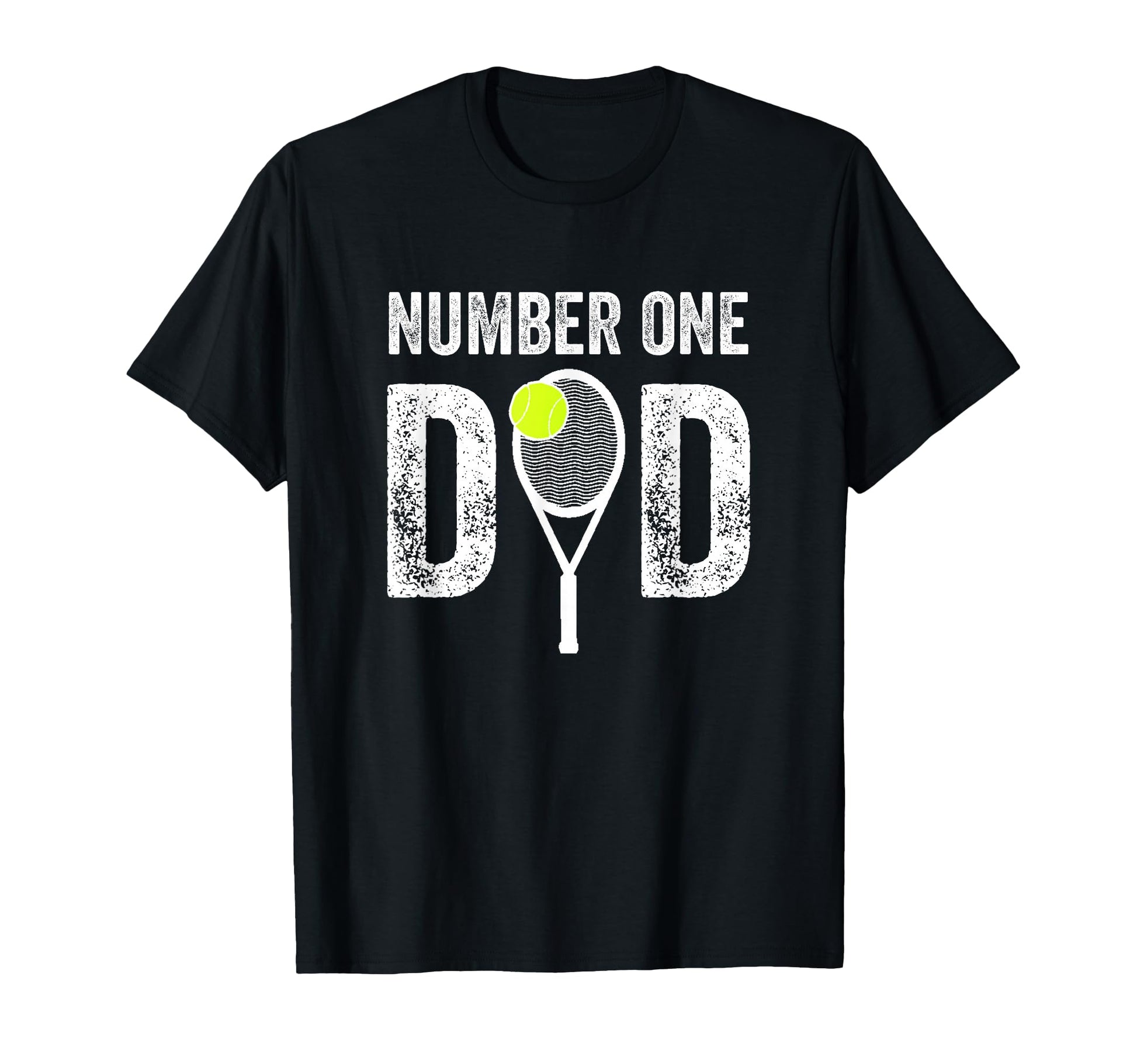 Tennis Dad Number One Daddy Tennis Sayings T-Shirt - Unique Graphic Unisex - T-Shirt, Sweatshirt, Hoodie