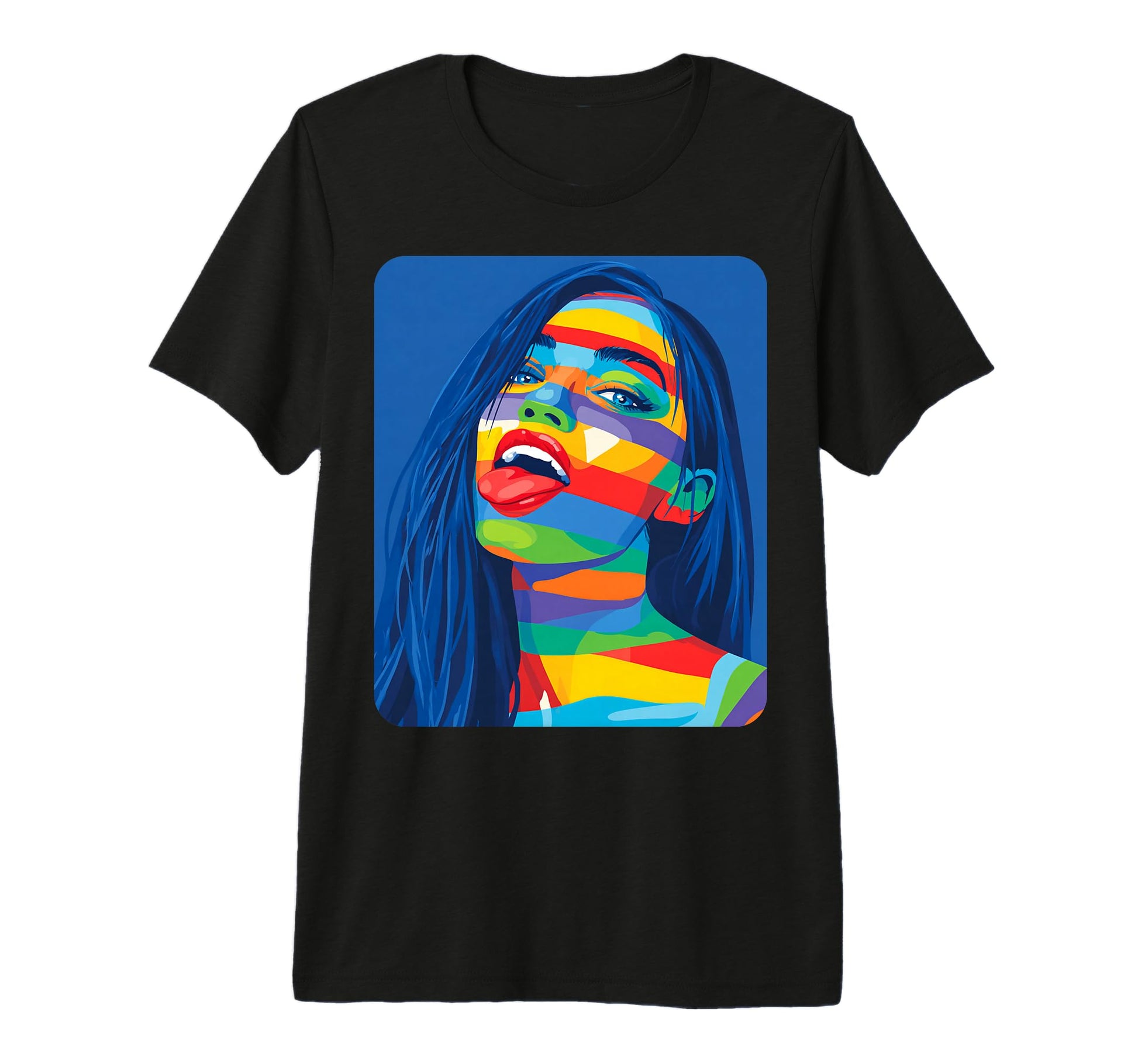 Female Womens Abstract Designer T-Shirt - Casual Everyday Wear Men Women - T-Shirt, Sweatshirt, Hoodie