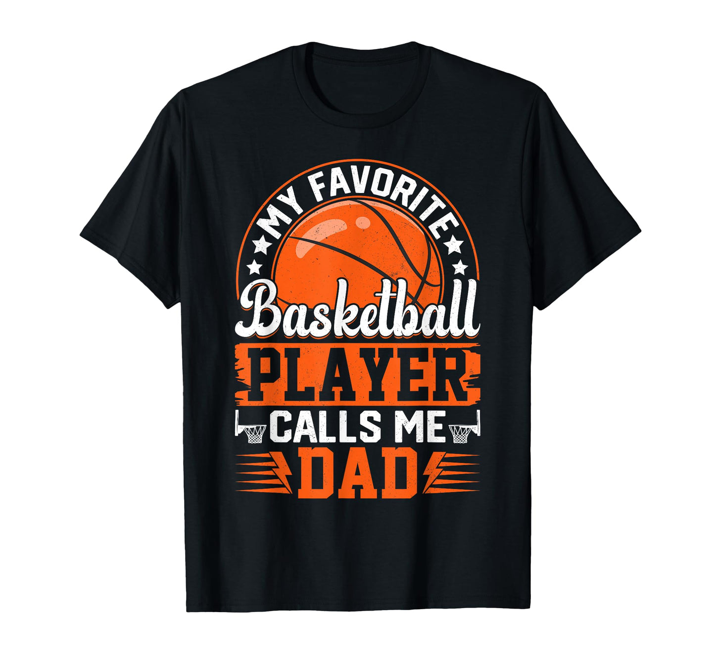 My Favorite Basketball Player Calls T-Shirt - Aesthetic Graphic for Adults - T-Shirt, Sweatshirt, Hoodie