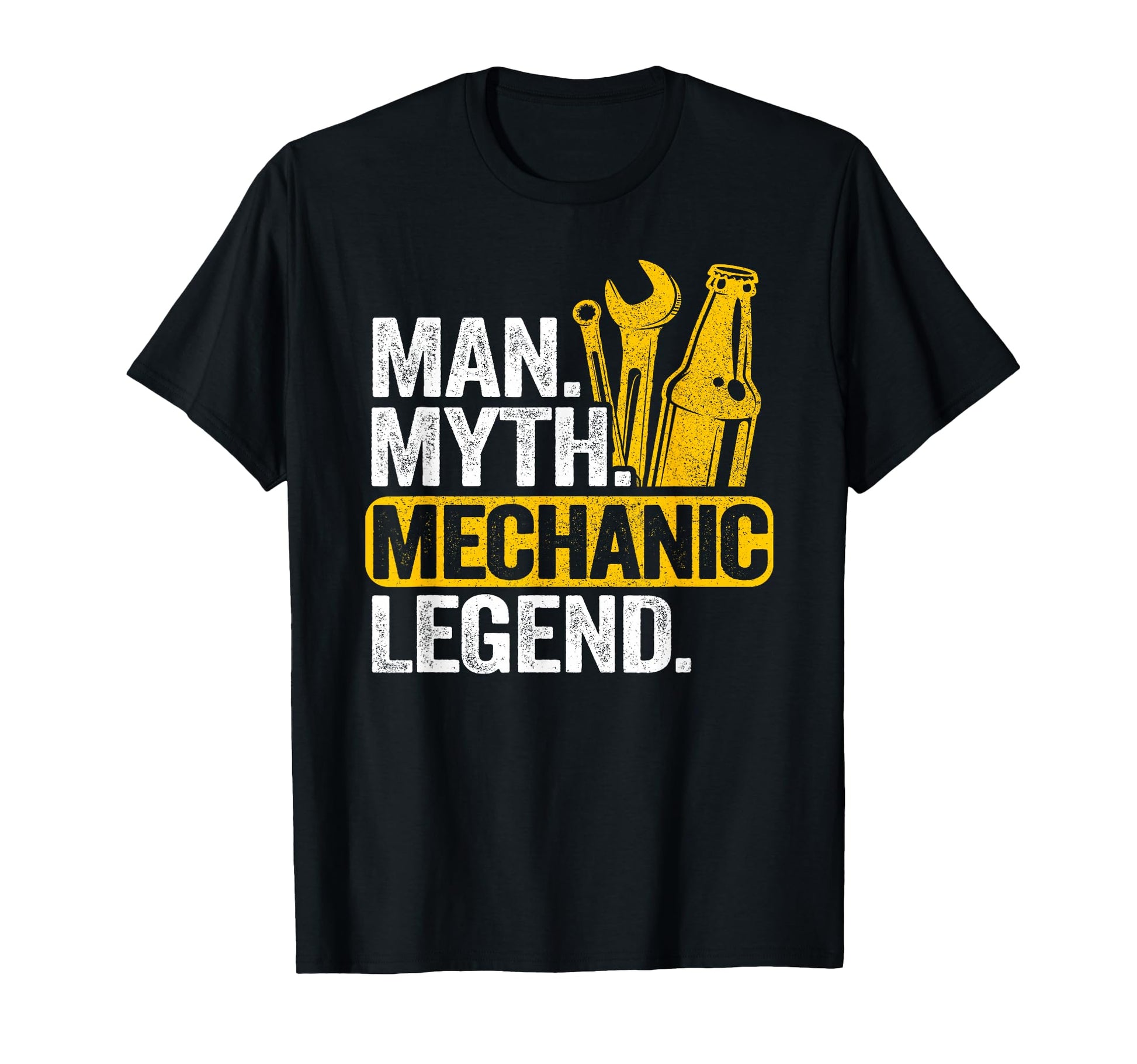 Myth Mechanic Legend Car Guy Garage Dad T-Shirt - Streetwear Style Unisex - T-Shirt, Sweatshirt, Hoodie