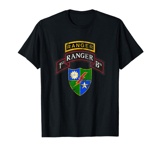 75Th Ranger Regiment Veteran T-Shirt - Custom Art Print Men Women - T-Shirt, Sweatshirt, Hoodie