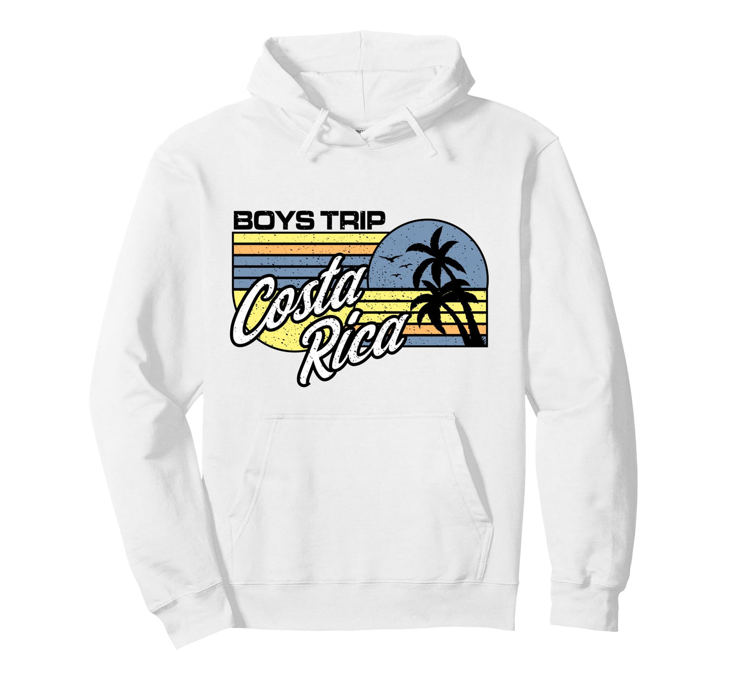 Costa Rica Guys Trip Matching Hoodie - Unique Graphic Men Women - T-Shirt, Sweatshirt, Hoodie