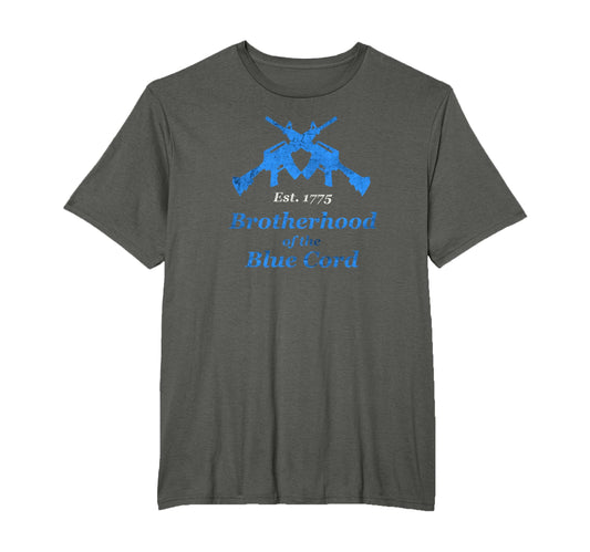 Brotherhood Blue Cord U S Army Infantry T-Shirt - Unique Graphic Unisex - T-Shirt, Sweatshirt, Hoodie