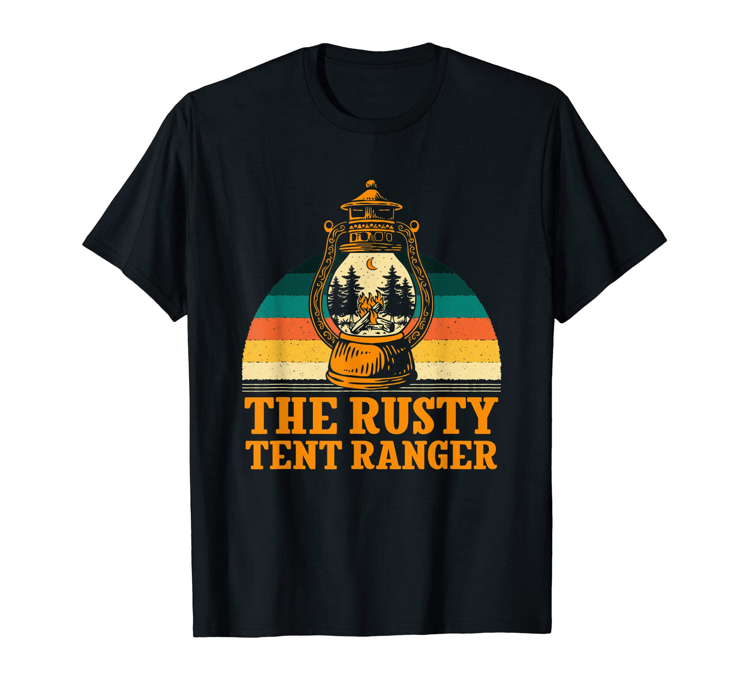 Tent Ranger Camping Friends T-Shirt - Casual Everyday Wear for Adults - T-Shirt, Sweatshirt, Hoodie