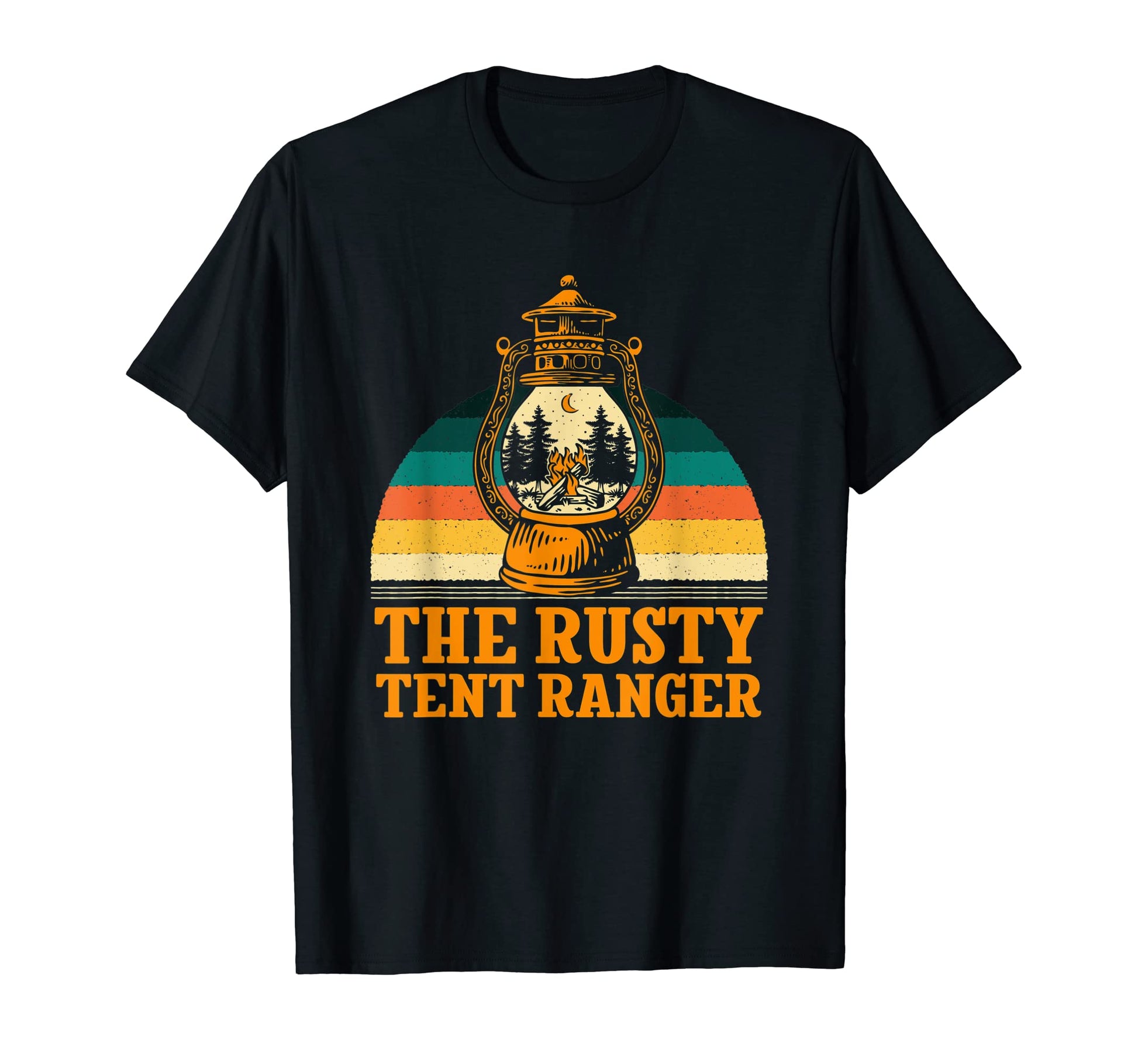 Tent Ranger Camping Friends T-Shirt - Casual Everyday Wear for Adults - T-Shirt, Sweatshirt, Hoodie