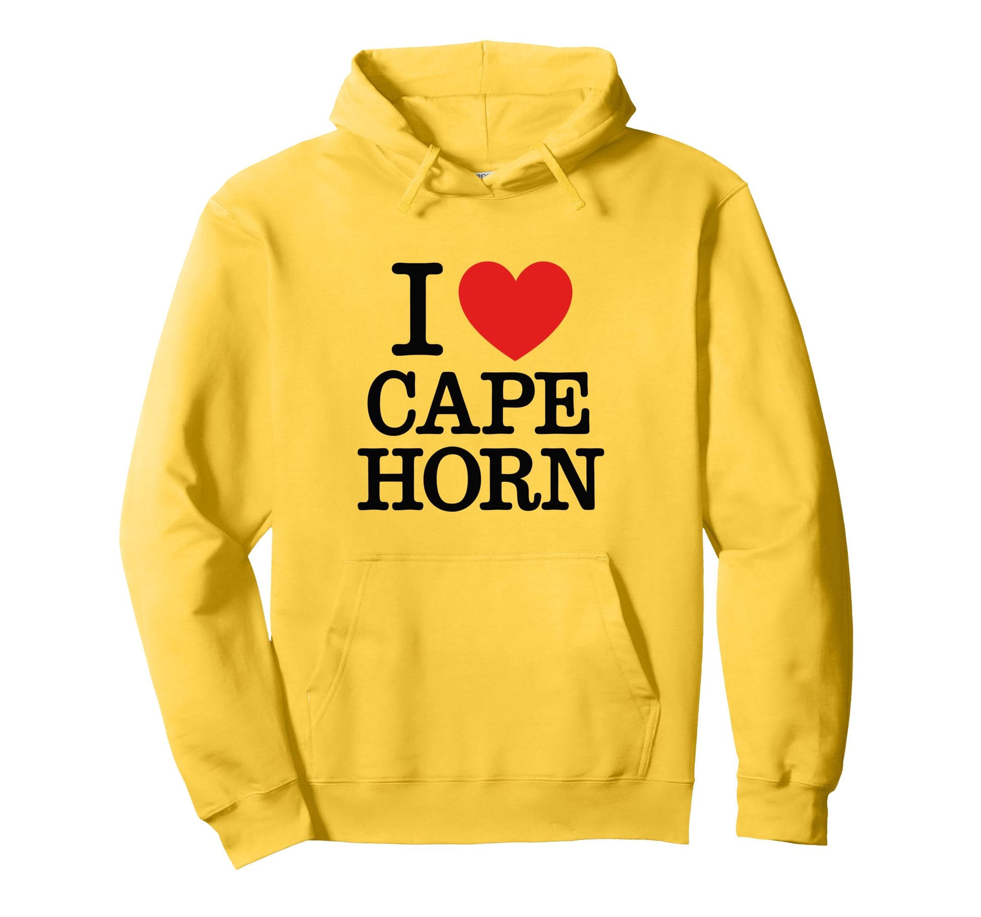 I Heart Cape Horn Funny Lgbtq Pride Hoodie - Casual Everyday Wear Unisex - T-Shirt, Sweatshirt, Hoodie