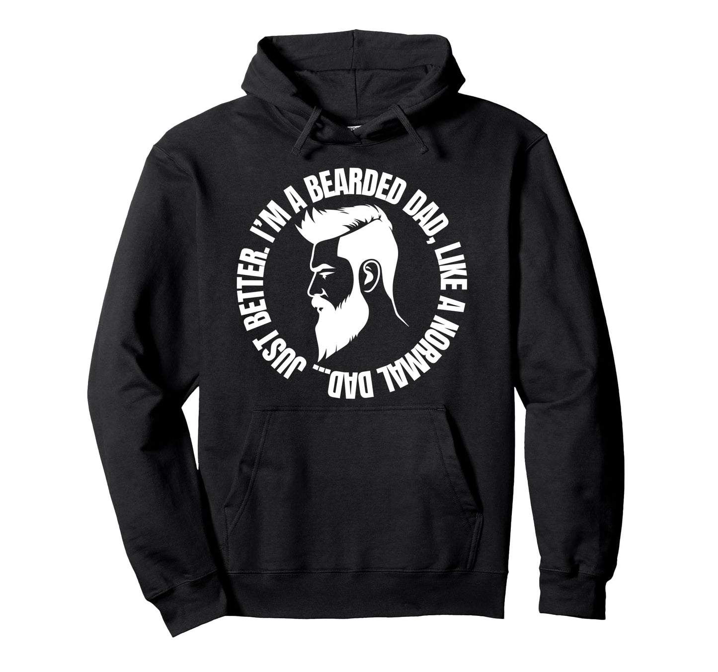 Funny Beard Fathers Gift Tattoo Hoodie - Aesthetic Graphic Men Women - T-Shirt, Sweatshirt, Hoodie