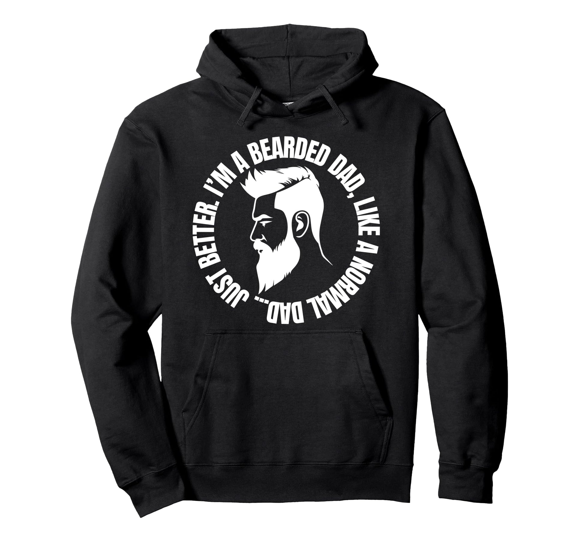 Funny Beard Fathers Gift Tattoo Hoodie - Aesthetic Graphic Men Women - T-Shirt, Sweatshirt, Hoodie