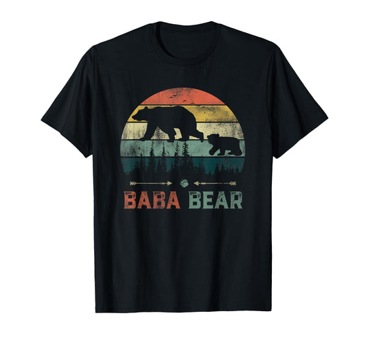 Baba Bear Wildling Fathers Day T-Shirt - Novelty Apparel Men Women - T-Shirt, Sweatshirt, Hoodie