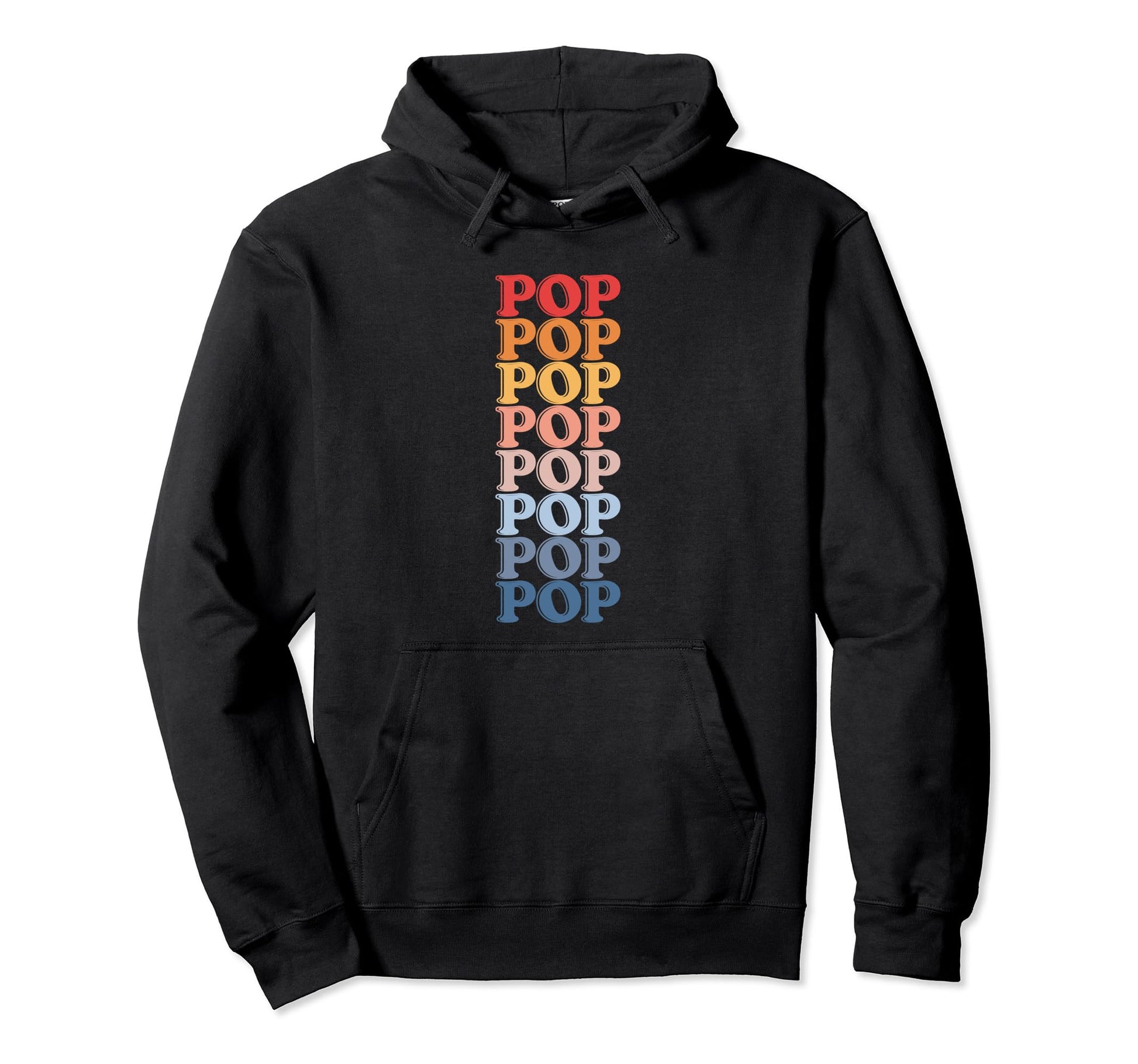 Groovy Pop Fathers Day Dad Hoodie - Casual Everyday Wear for Adults - T-Shirt, Sweatshirt, Hoodie