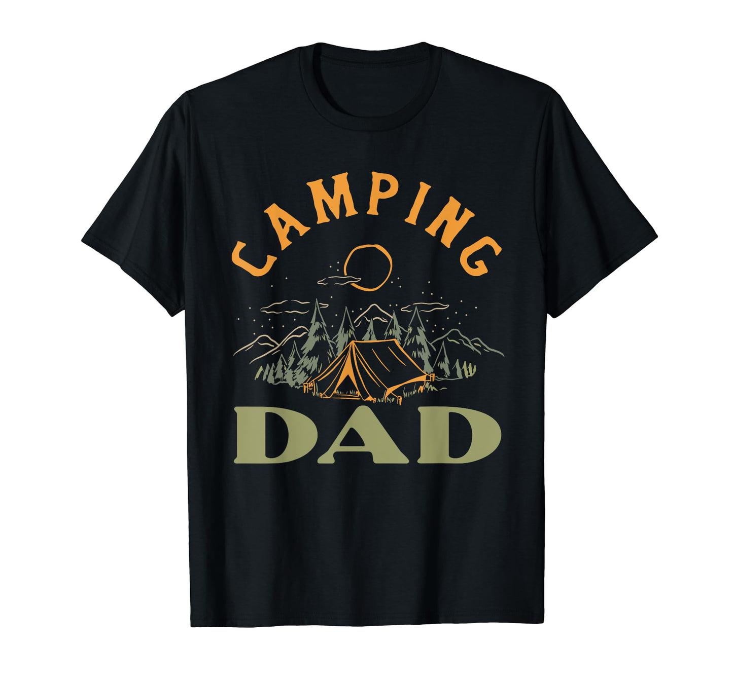 Camping Dad 5Th Wheel Camper Rv T-Shirt - Trendy Graphic for Adults - T-Shirt, Sweatshirt, Hoodie