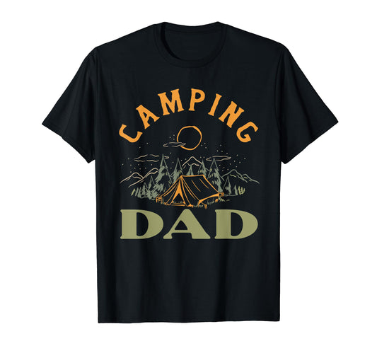 Camping Dad 5Th Wheel Camper Rv T-Shirt - Trendy Graphic for Adults - T-Shirt, Sweatshirt, Hoodie