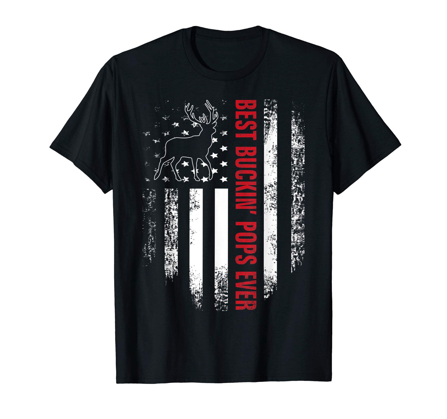Best Buckin Pops Ever American Usa T-Shirt - Aesthetic Graphic Men Women - T-Shirt, Sweatshirt, Hoodie