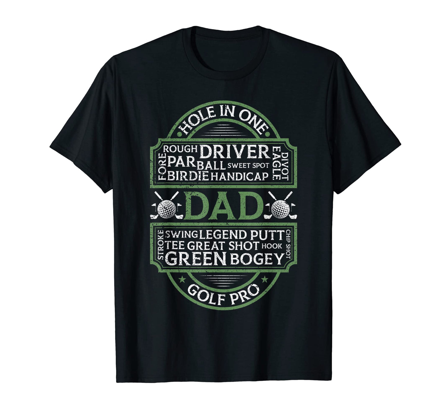 Dad Golf Golfer T-Shirt - Trendy Graphic for Adults - T-Shirt, Sweatshirt, Hoodie