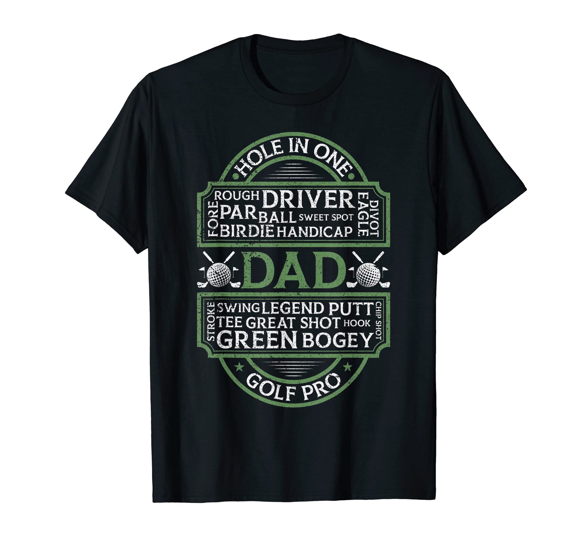 Dad Golf Golfer T-Shirt - Trendy Graphic for Adults - T-Shirt, Sweatshirt, Hoodie