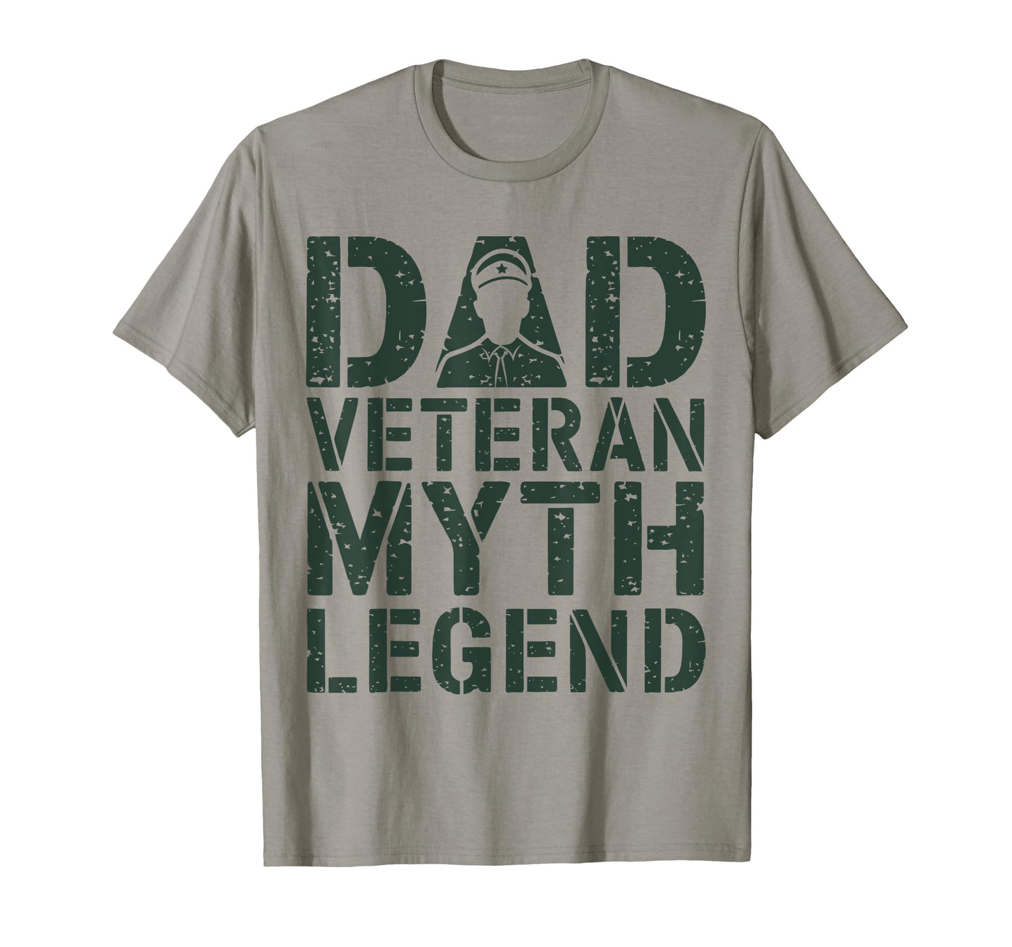 Dad Veteran Myth Legend Fathers Day Dad T-Shirt - Unique Graphic Unisex - T-Shirt, Sweatshirt, Hoodie