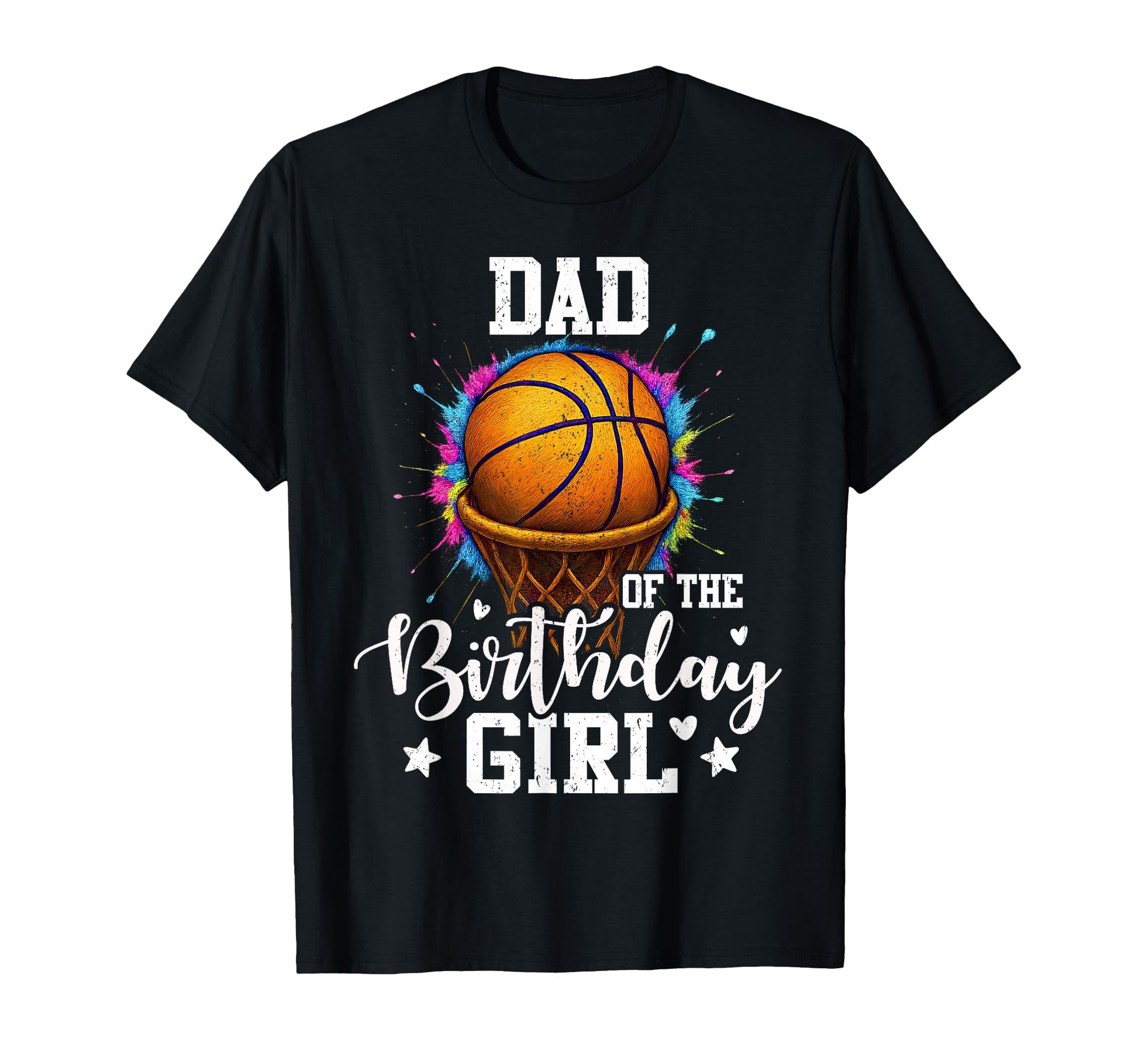 Dad Birthday Basketball Player T-Shirt - Aesthetic Graphic Men Women - T-Shirt, Sweatshirt, Hoodie