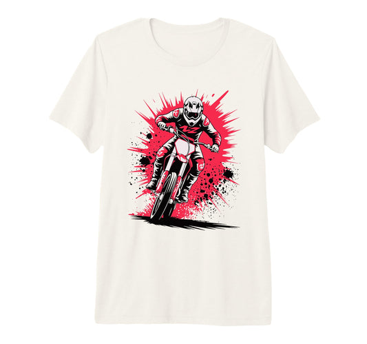 Biker Motorbiker Motorcyclist T-Shirt - Casual Everyday Wear Men Women - T-Shirt, Sweatshirt, Hoodie