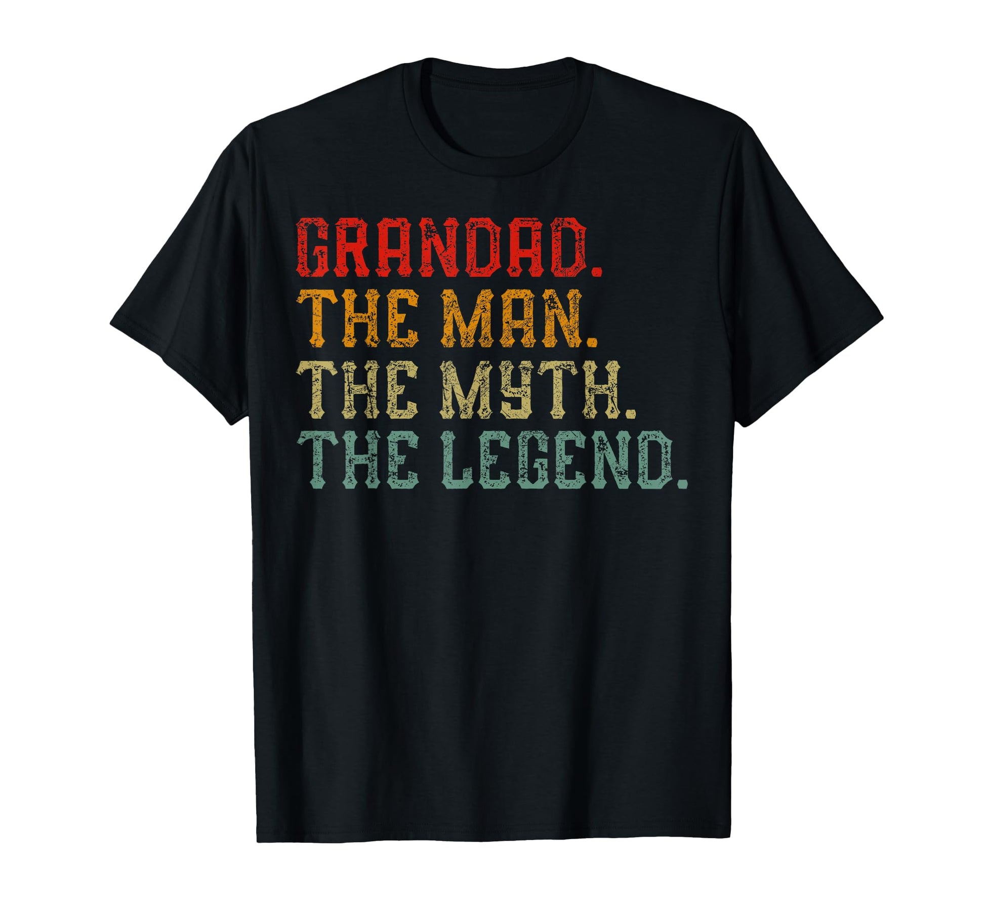 Grandad Myth Legend T-Shirt - Novelty Apparel for Adults - T-Shirt, Sweatshirt, Hoodie