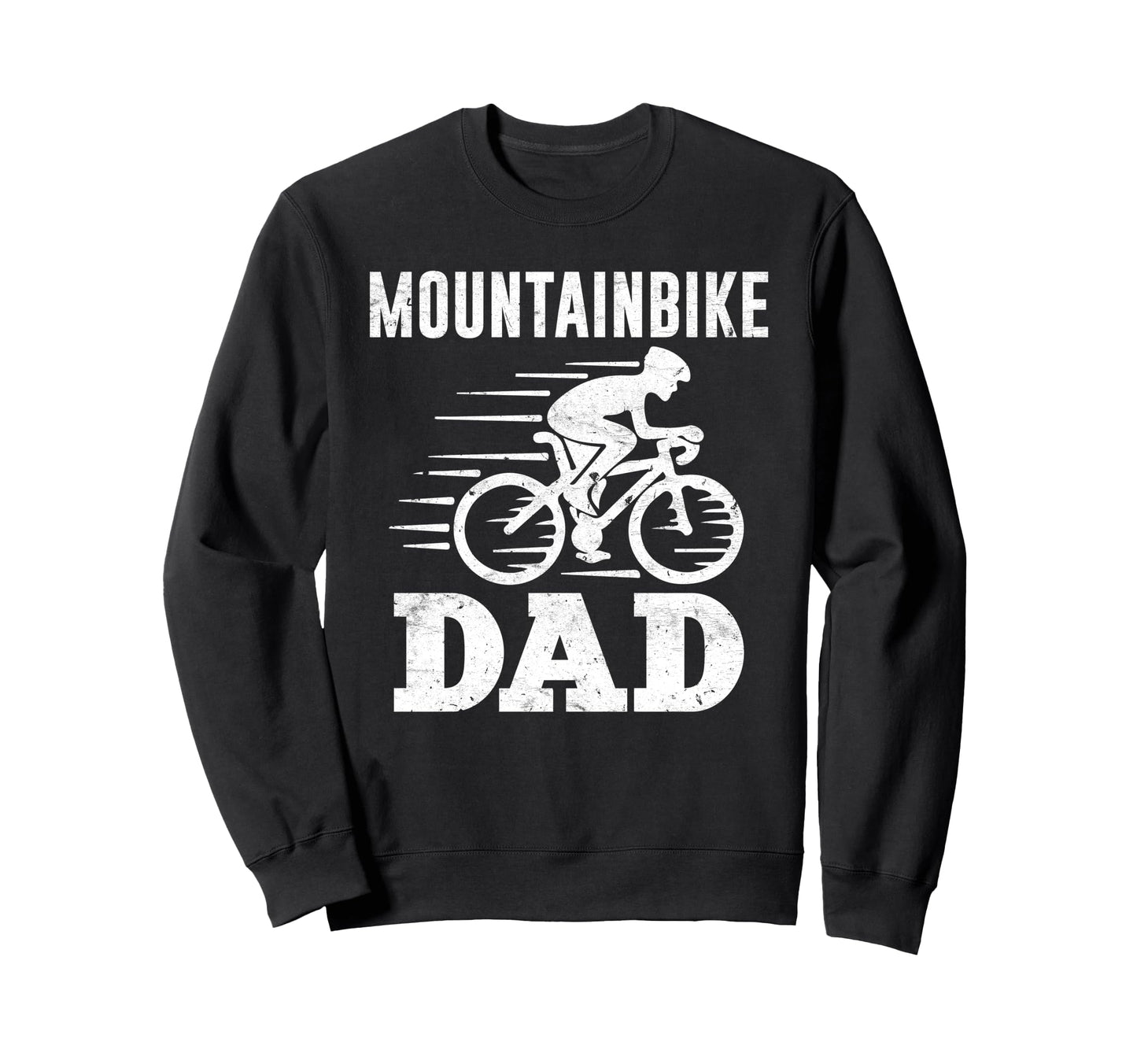 Daddy Mountainbike Dad Mtb Funny Sweatshirt - Custom Art Print Men Women - T-Shirt, Sweatshirt, Hoodie