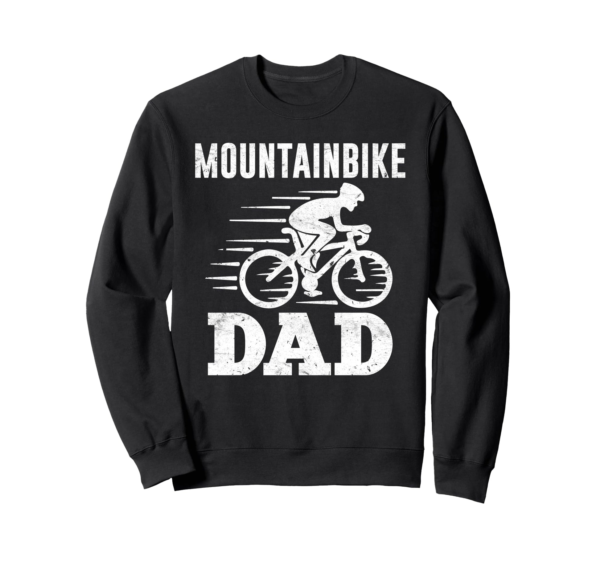 Daddy Mountainbike Dad Mtb Funny Sweatshirt - Custom Art Print Men Women - T-Shirt, Sweatshirt, Hoodie