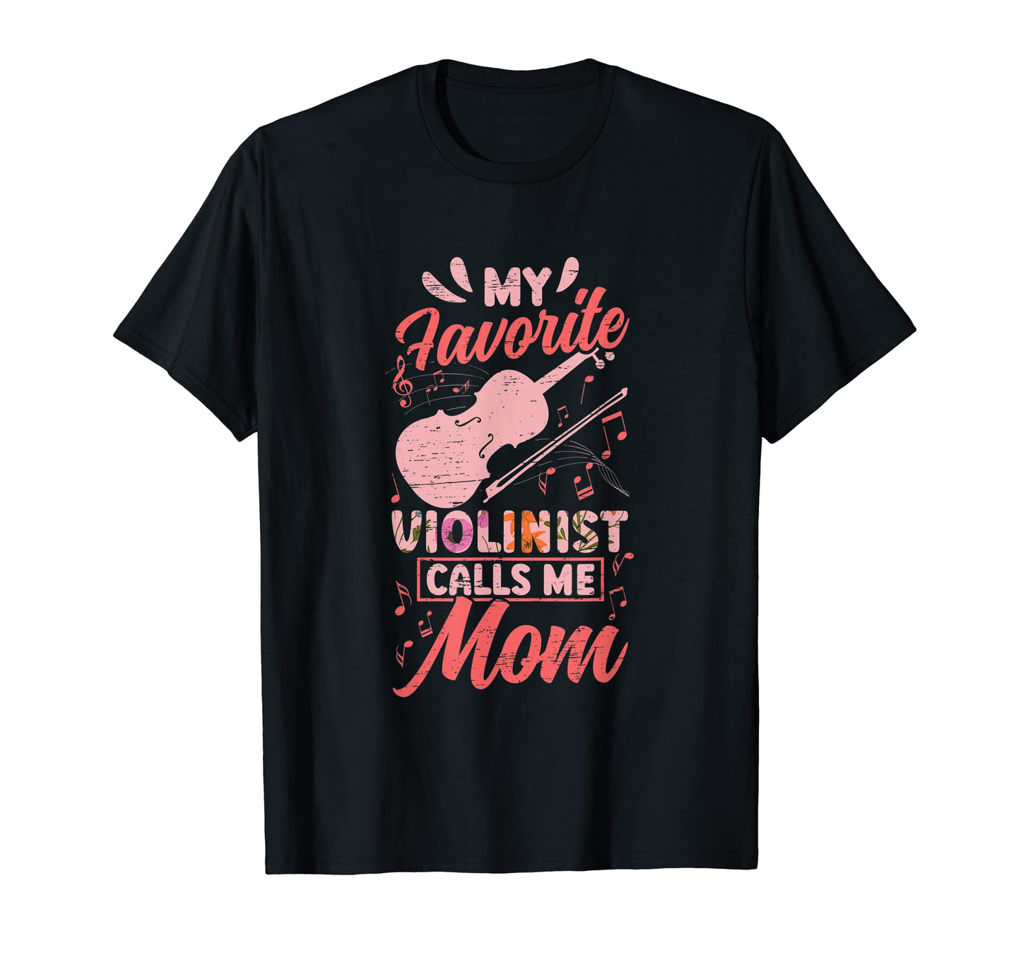My Favorite Violinist Calls Me Mom T-Shirt - Custom Art Print for Adults - T-Shirt, Sweatshirt, Hoodie