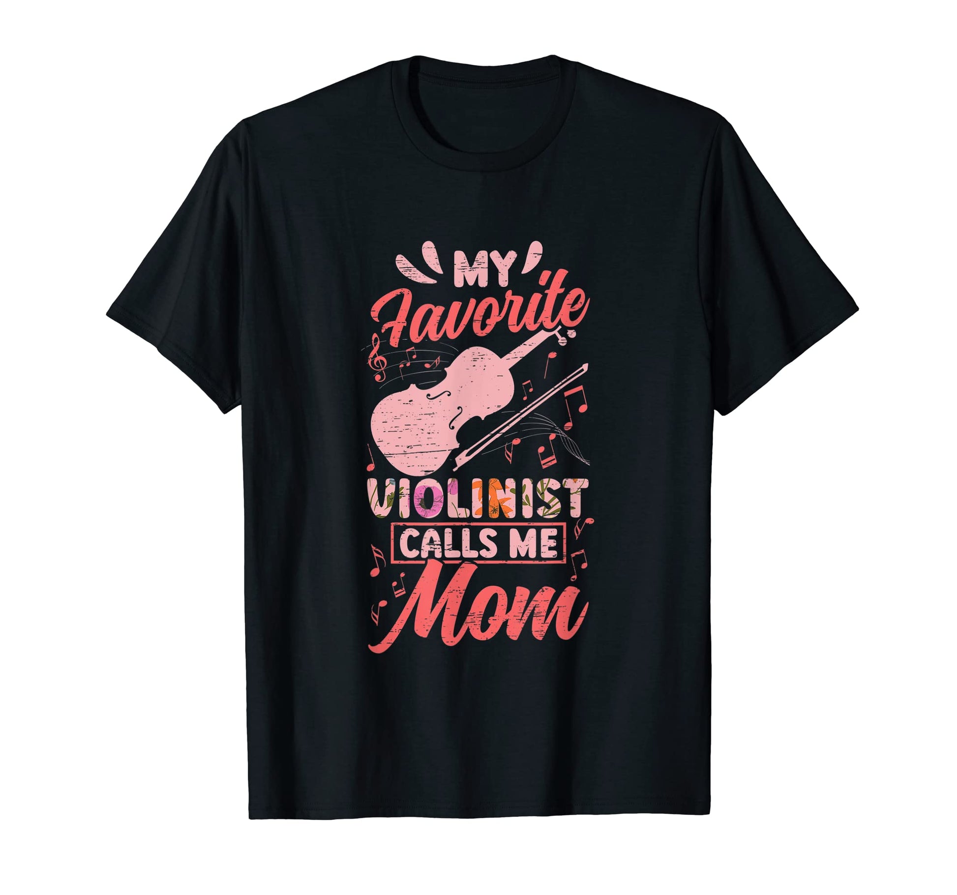 My Favorite Violinist Calls Me Mom T-Shirt - Custom Art Print for Adults - T-Shirt, Sweatshirt, Hoodie