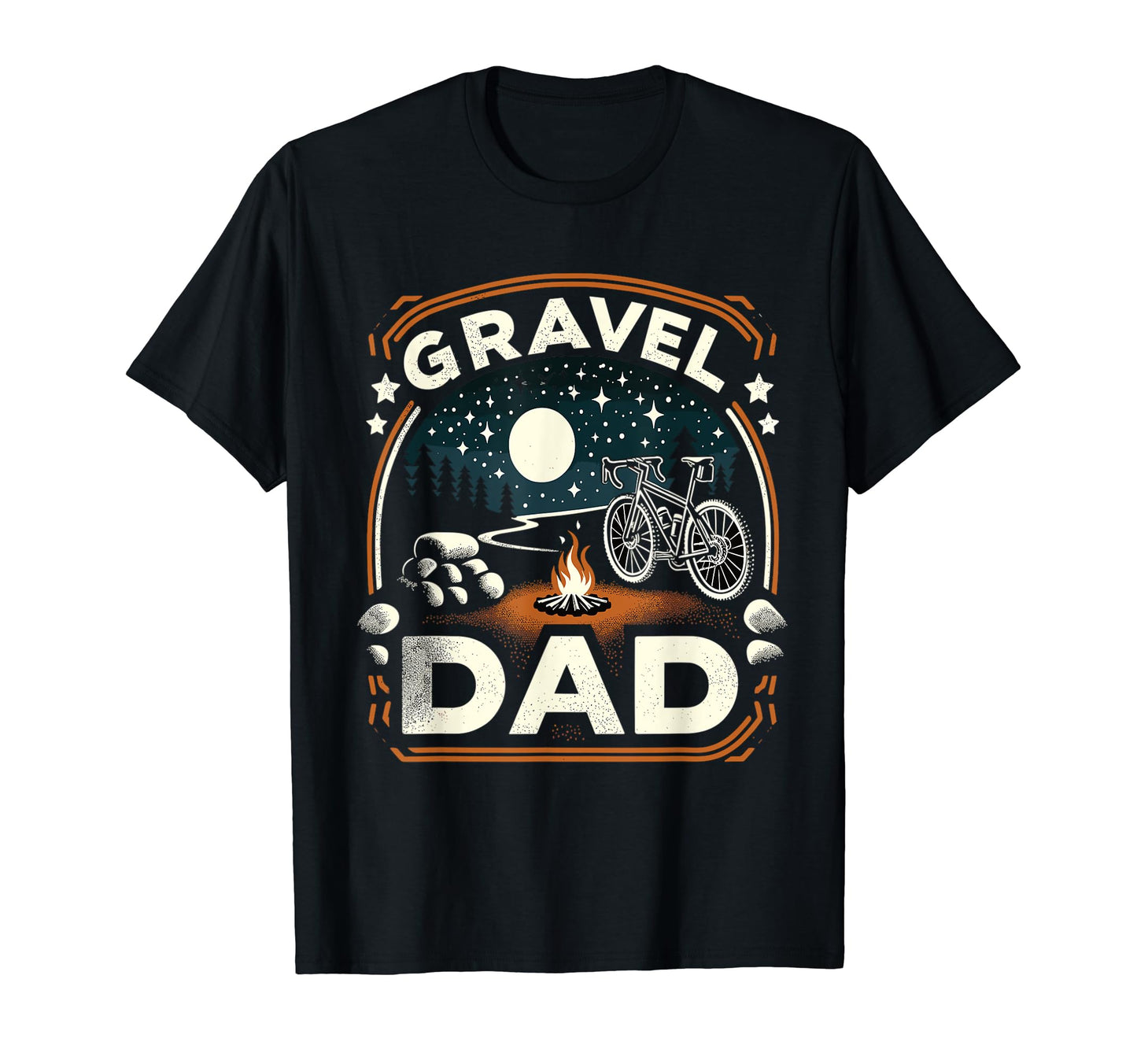 Gravel Dad Gravel Gravel Gravelbike T-Shirt - Minimalist Print Men Women - T-Shirt, Sweatshirt, Hoodie
