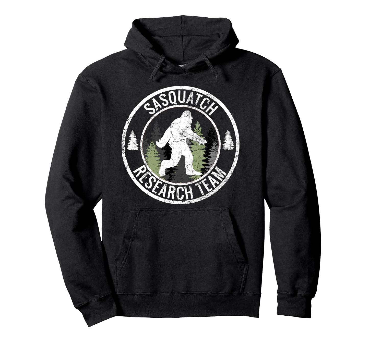 Sasquatch Research Team Bigfoot Funny Hoodie - Novelty Apparel for Adults - T-Shirt, Sweatshirt, Hoodie