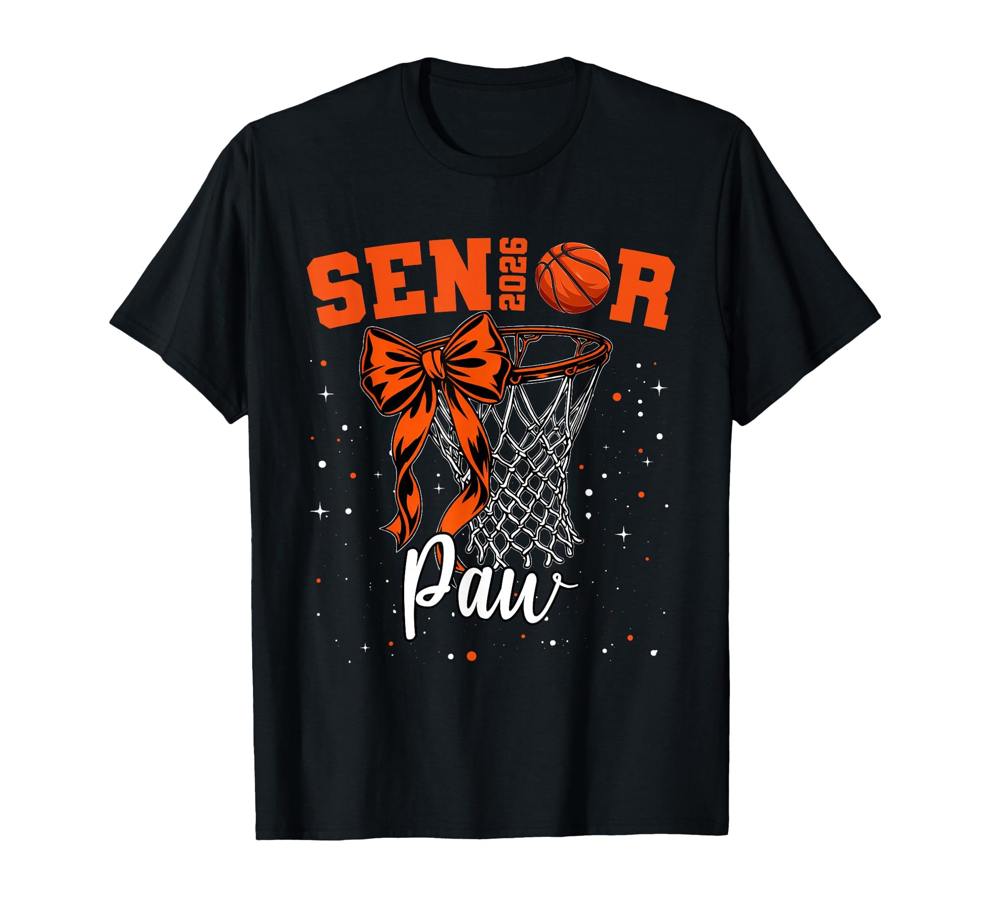 Senior Paw Class 2026 Basketball Team T-Shirt - Custom Art Print Unisex - T-Shirt, Sweatshirt, Hoodie