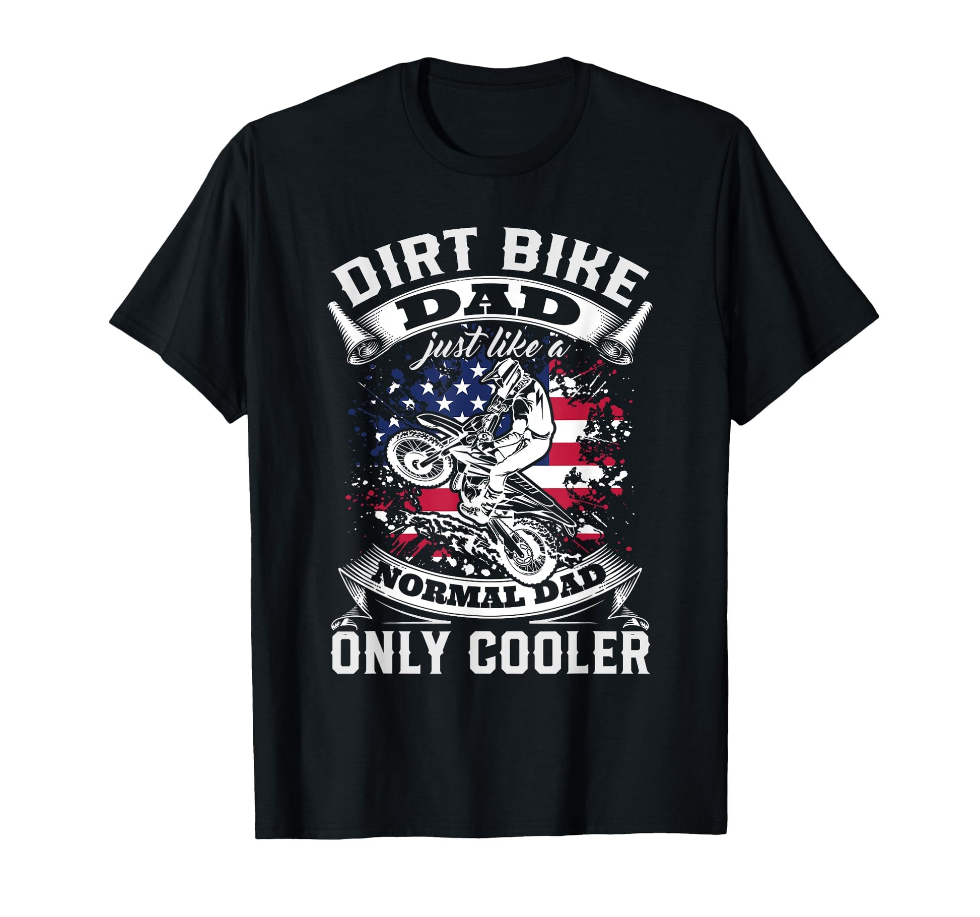 Dirt Bike Dad Motocross Dirt Bike Rider T-Shirt - Aesthetic Graphic Unisex - T-Shirt, Sweatshirt, Hoodie