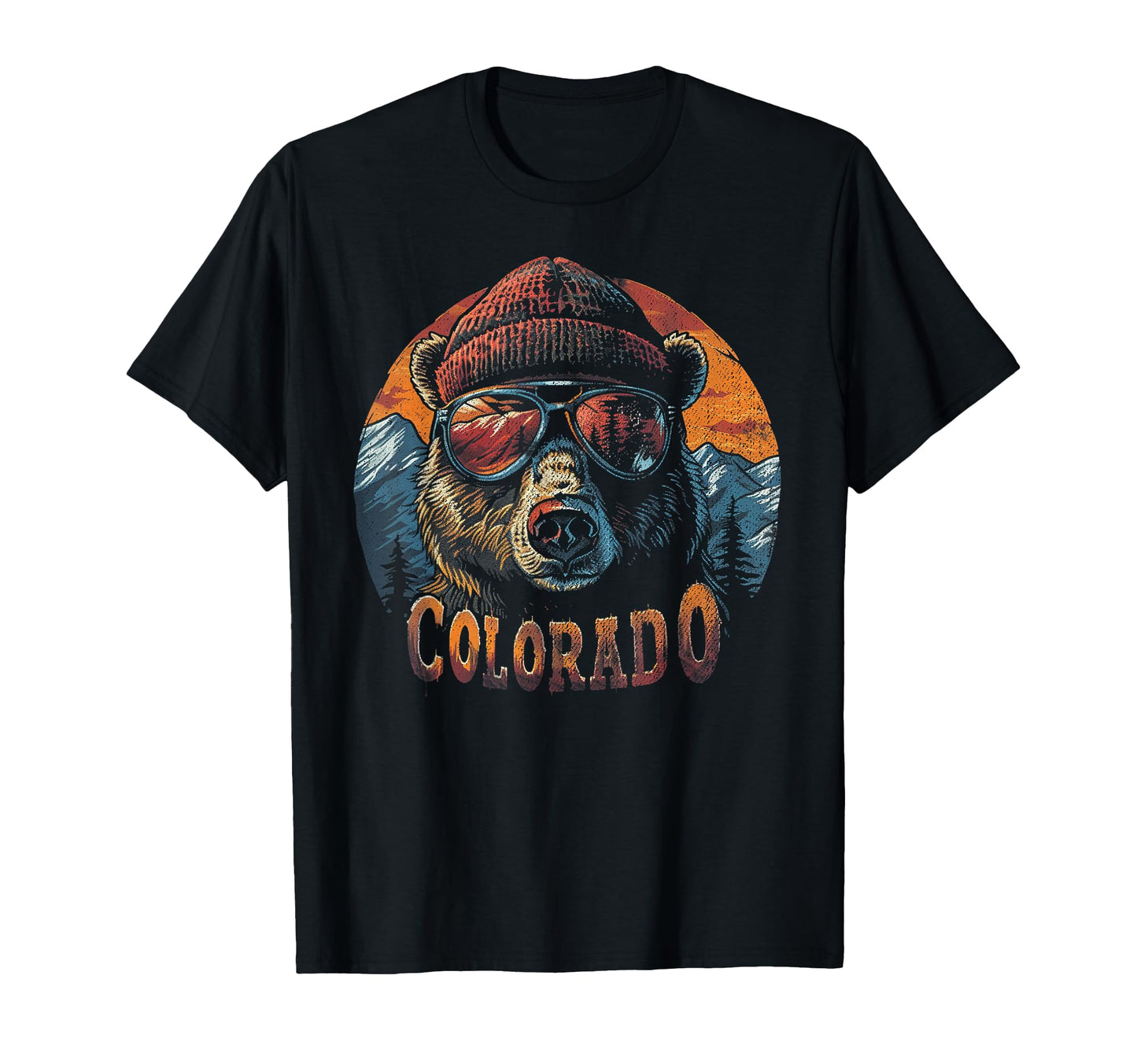 Colorado Mountain Hiking Hiker T-Shirt - Casual Everyday Wear Men Women - T-Shirt, Sweatshirt, Hoodie